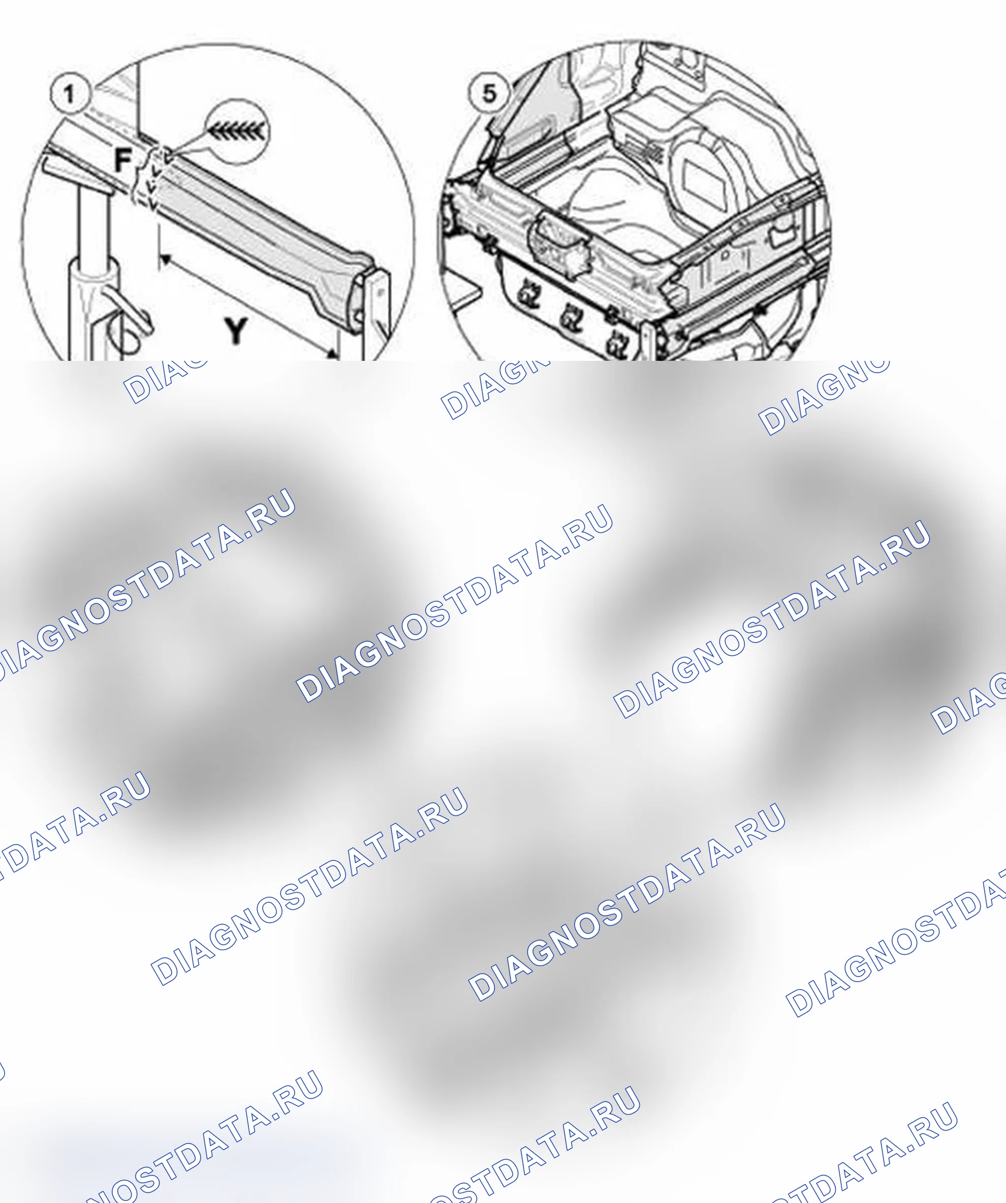 Рис. 274: Сварка в корпусах колес и лонжеронах. Porsche 911 GT2 996