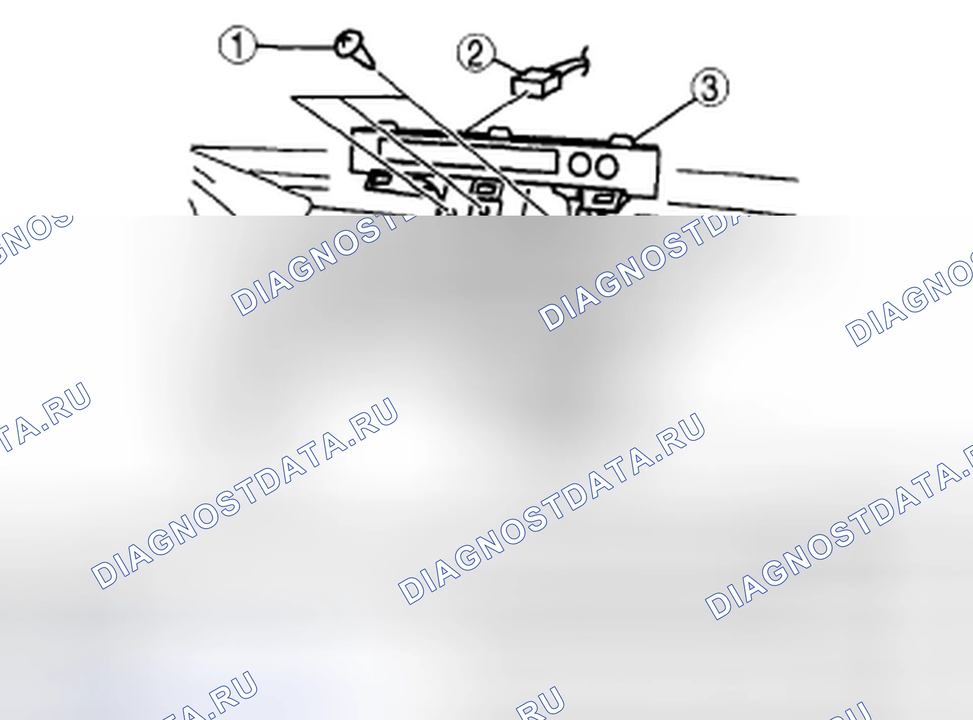 Рис. 26: СНЯТИЕ / УСТАНОВКА ИНФОРМАЦИОННОГО ДИСПЛЕЯ. Mazda CX-7 I