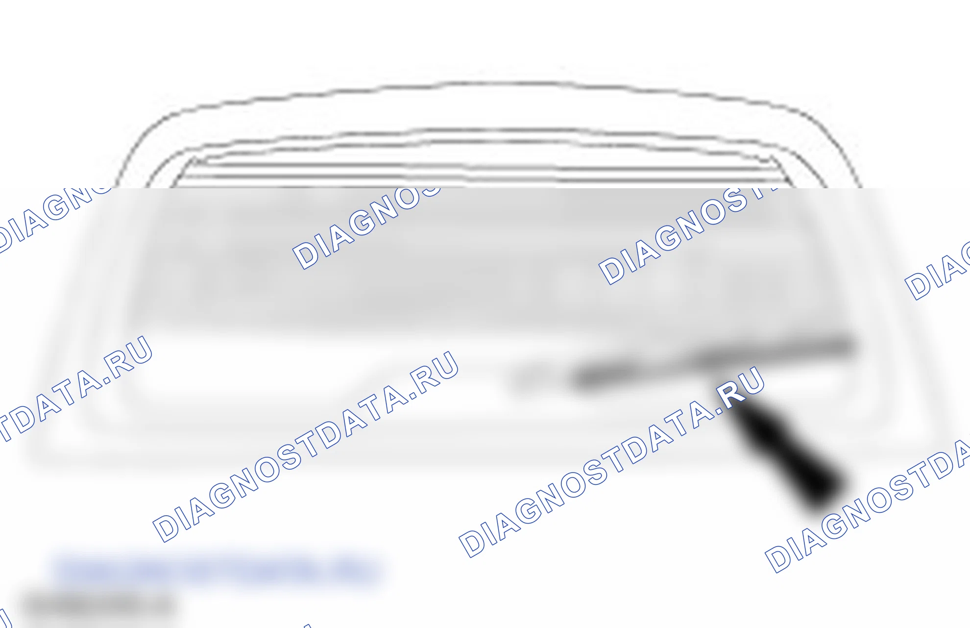 Регулировка щетки стеклоочистителя заднего окна и поворотного рычага. Ford Windstar I