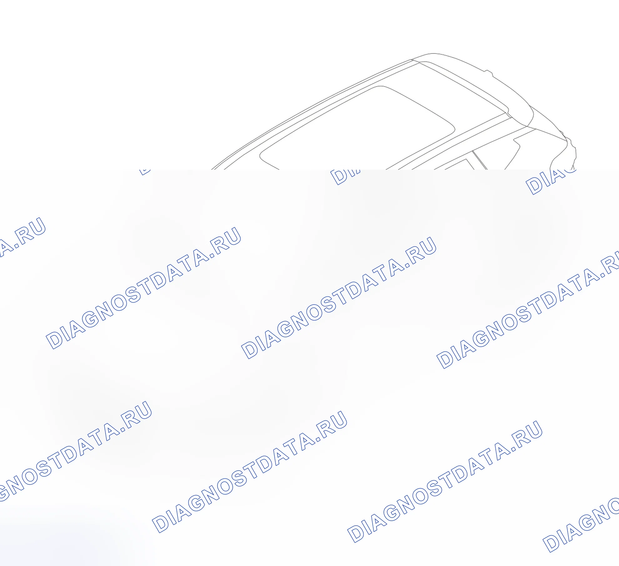 Схема расположения решётки радиатора — Wey Vv6. Wey VV6 I