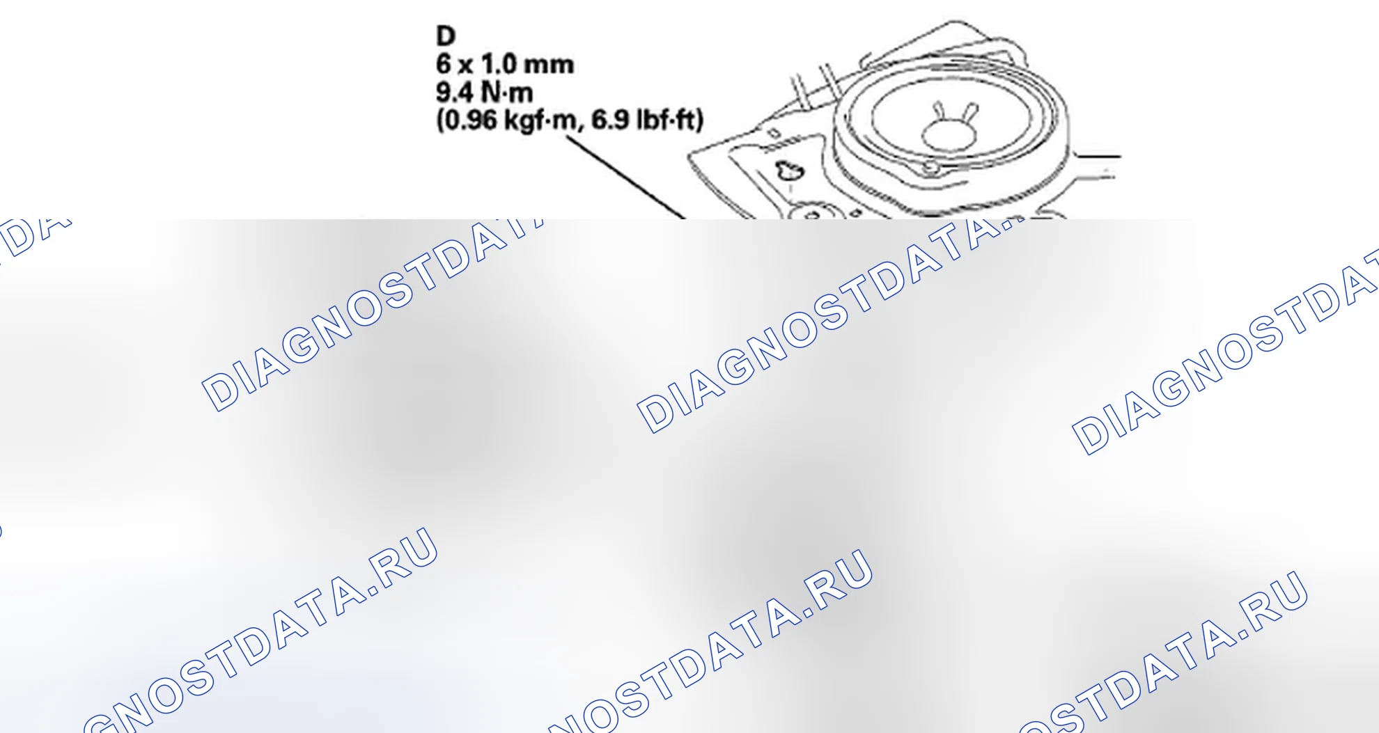 Рис. 631: Входной тест блока электрического компаса. Acura TSX II