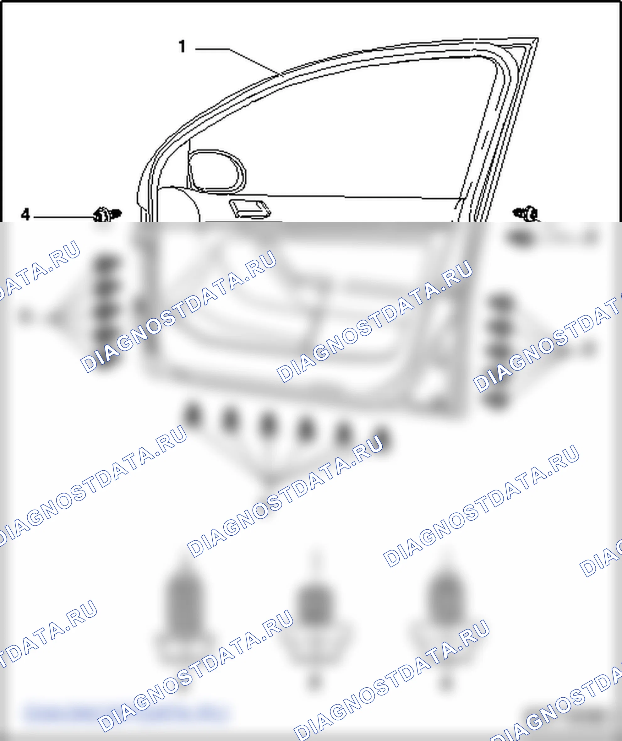 Передняя дверь. Volkswagen Golf Mk5