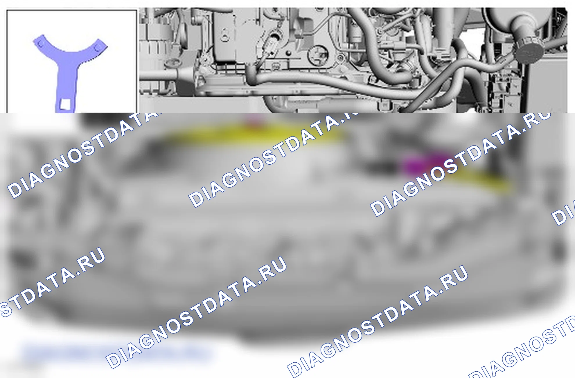 Как снять и установить тормозной вакуумный насос. Ford Transit VIII
