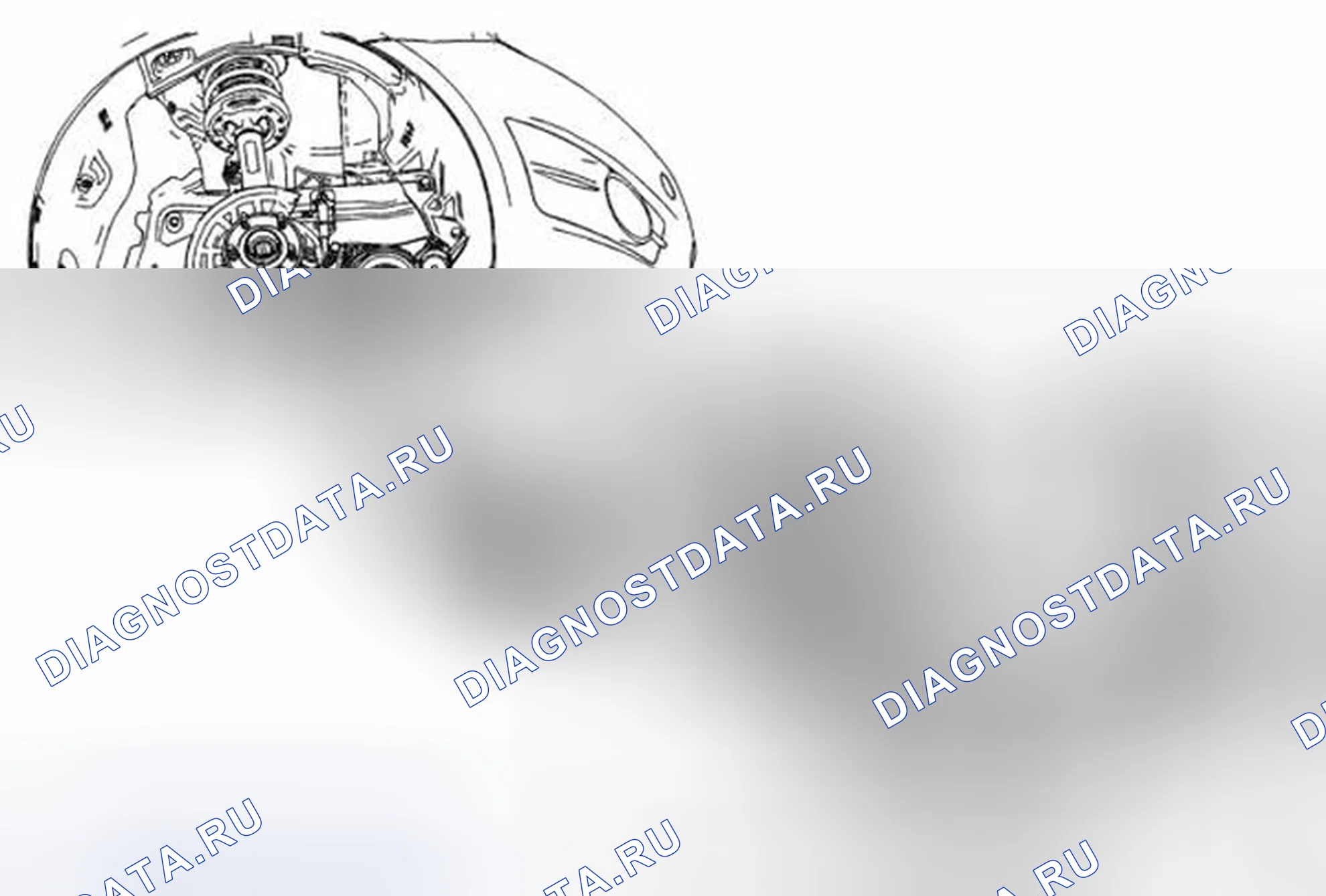 Рис. 9: Замена нижней передней крышки ремня ГРМ. Chevrolet Sonic I