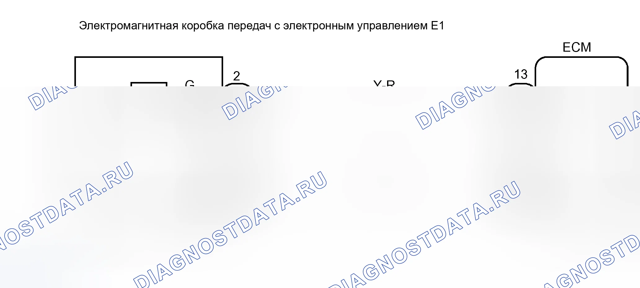 Рис. 76: электросхема. Toyota Sienna II