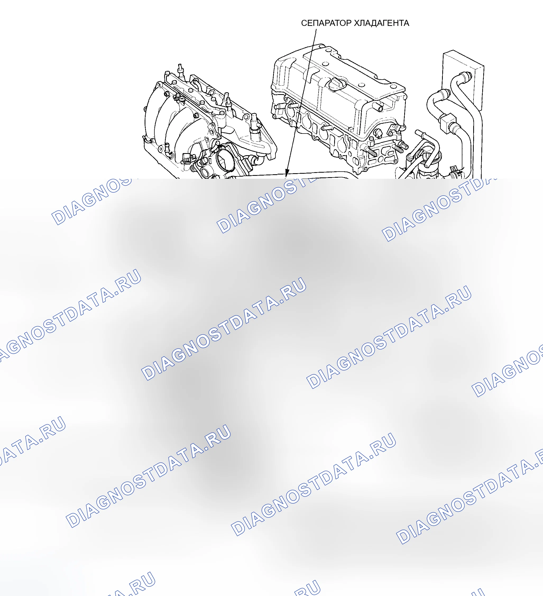 Рис. 24: Указатель расположения компонентов. Honda Accord VII