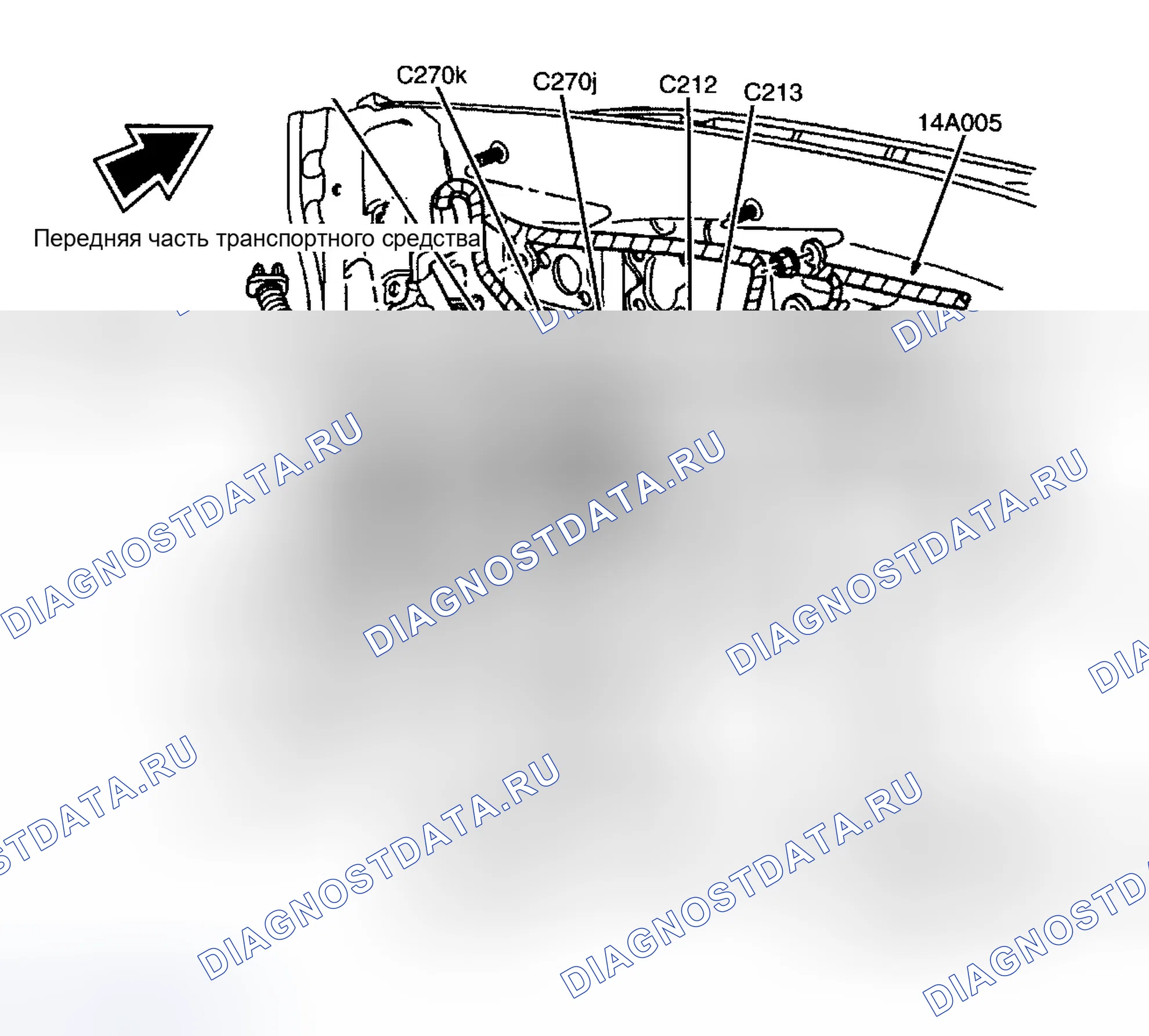 Рис. 9: центральный блок предохранителей и реле. Ford Pickup F150 