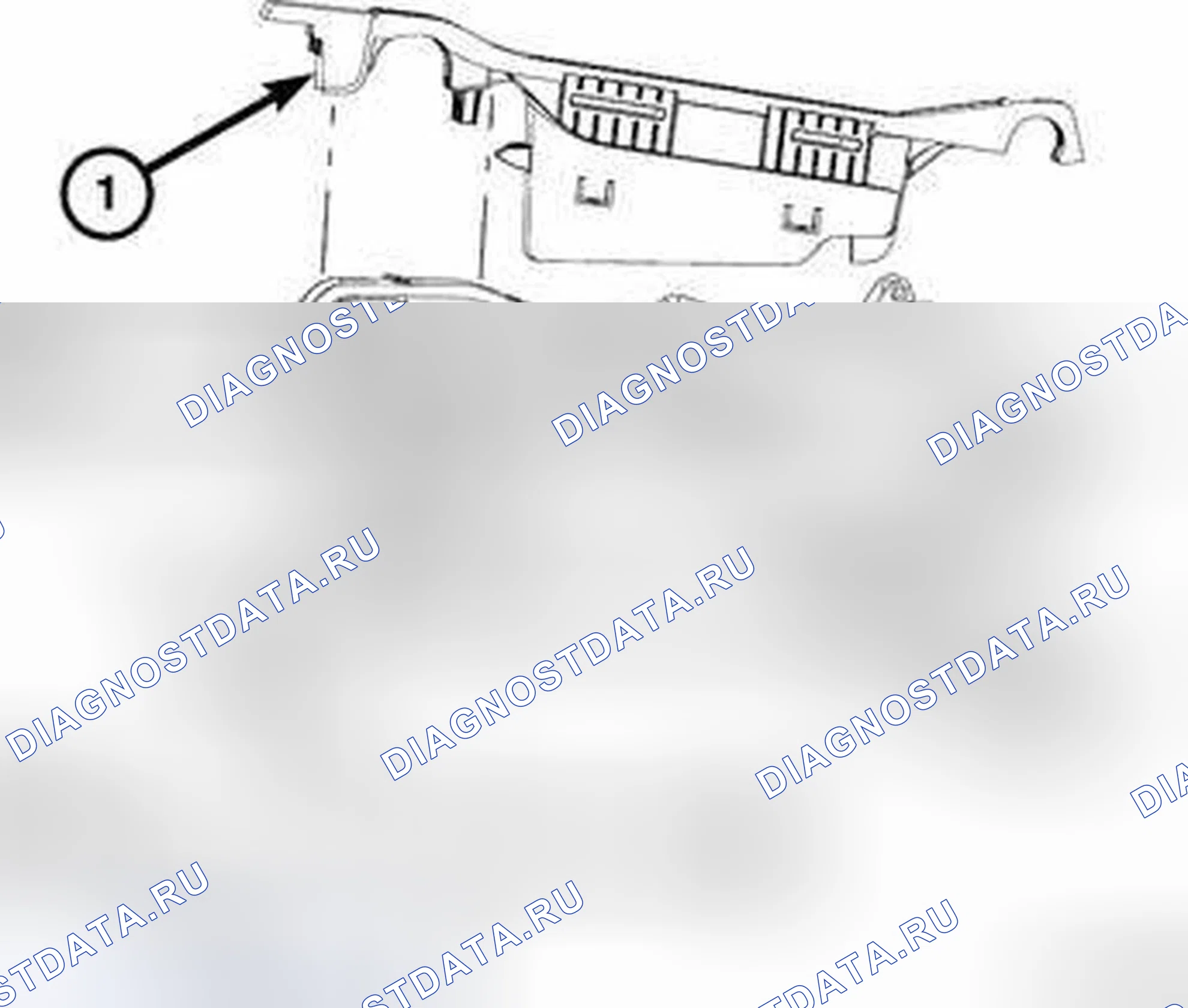 Рис. 309: ВЫВОЗ - БУНКЕР ДЛЯ ХРАНЕНИЯ ПАССАЖИРОВ. Dodge Dart PF