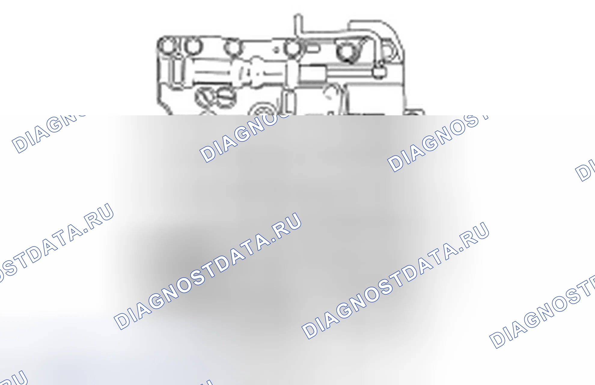Рис. 379: Датчик температуры трансмиссионной жидкости (TFT). Ford Fusion I рестайлинг