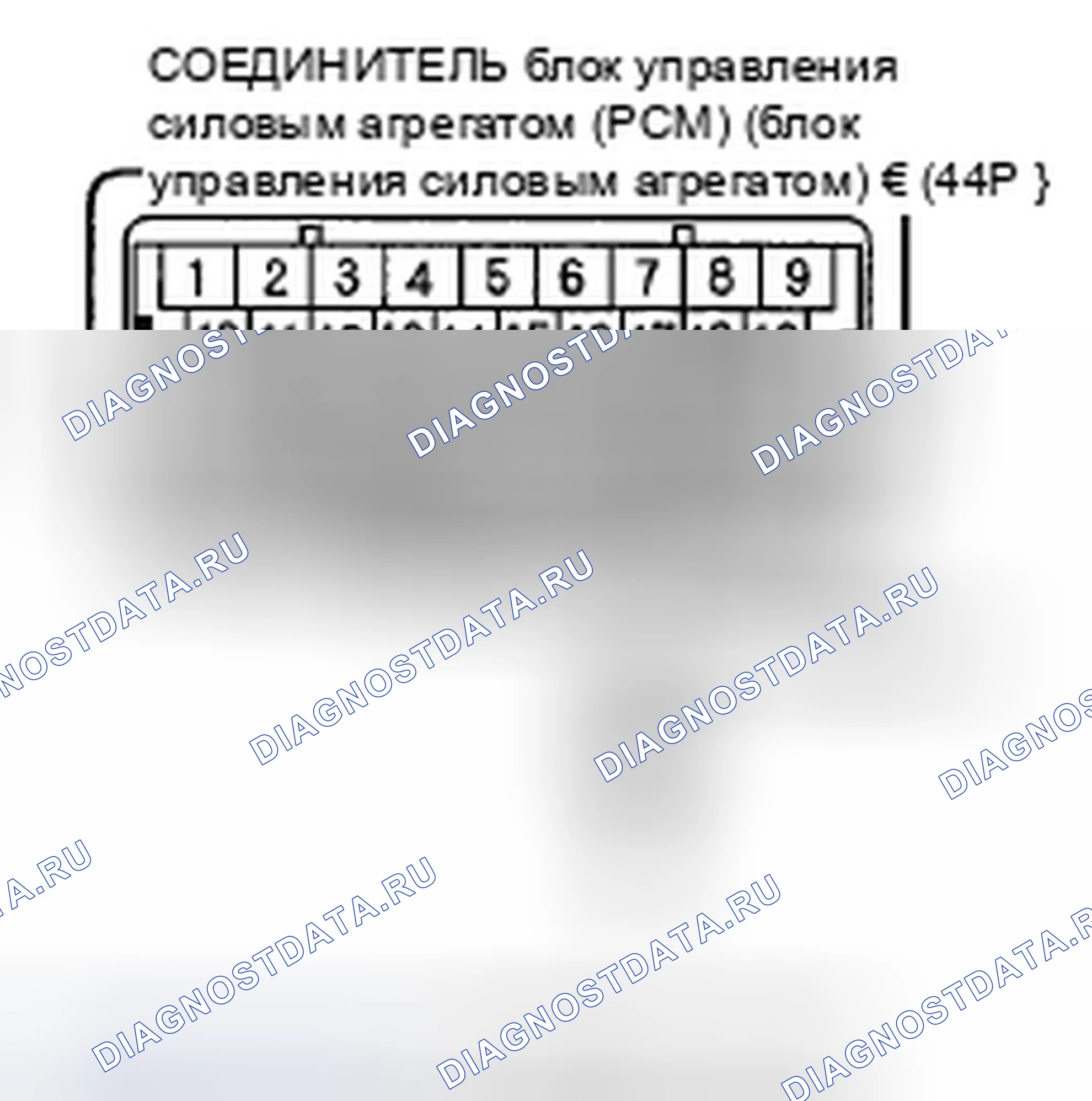 Рис. 211: P0325 расшифровка кода ошибки: неисправность цепи датчика детонации. Honda Insight ZE2