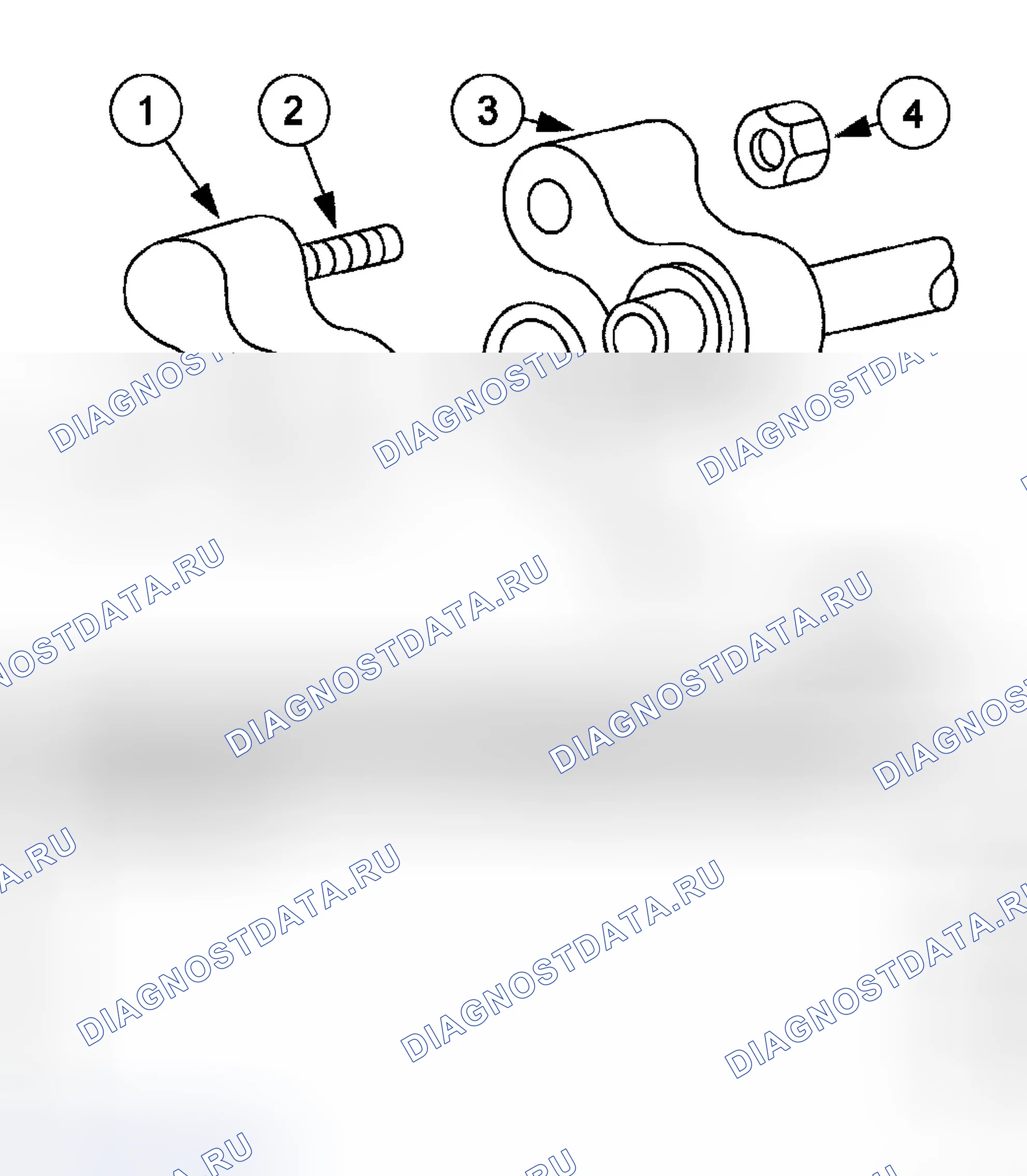 Рис. 26: Фитинг линии A / C (арахис). Ford Escape I рестайлинг