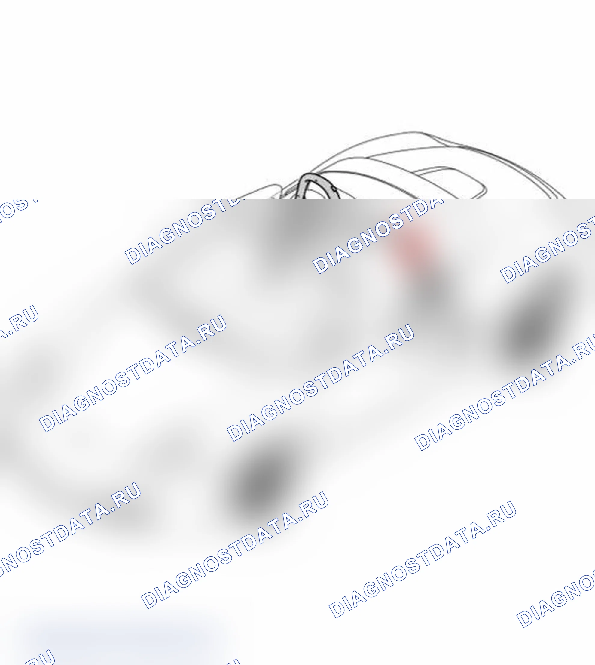 Рис. 11: Удаление перекладины. Porsche Boxster S 987 рестайлинг
