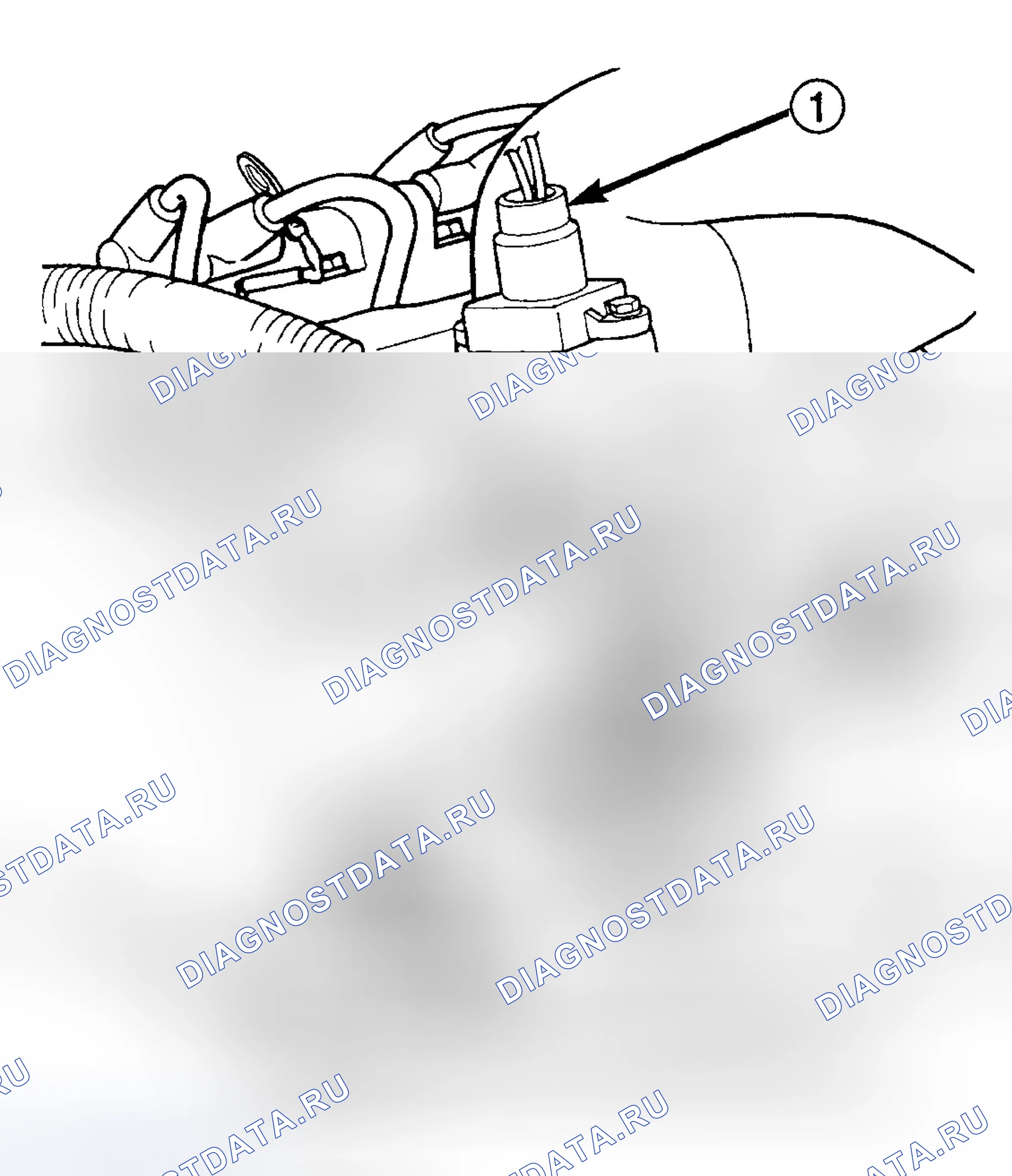 Рис. 9: Демонтаж (2.4L). Dodge Grand Caravan IV