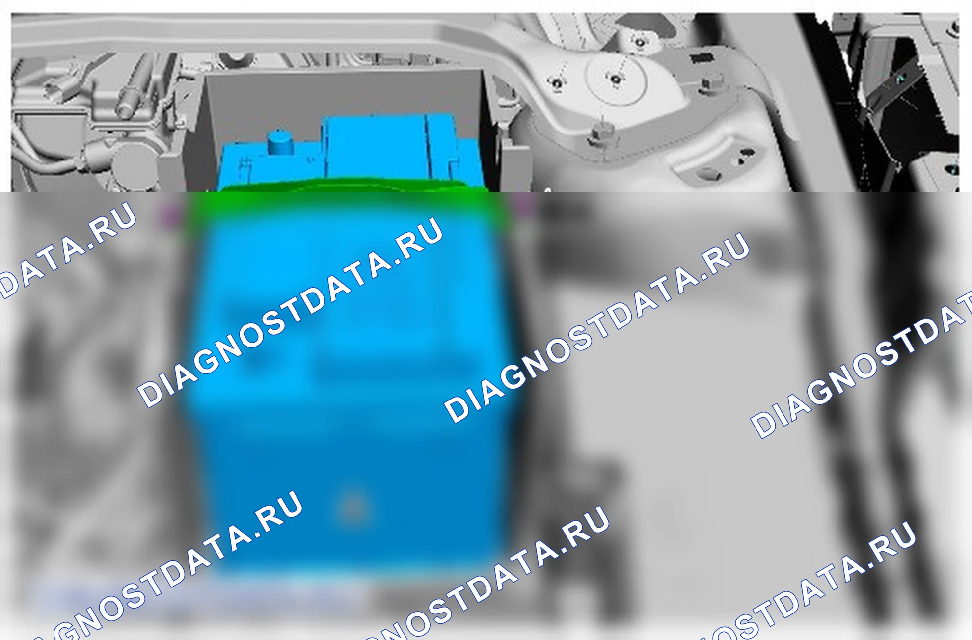 Как снять и установить аккумуляторную батарею. Ford Transit Connect II