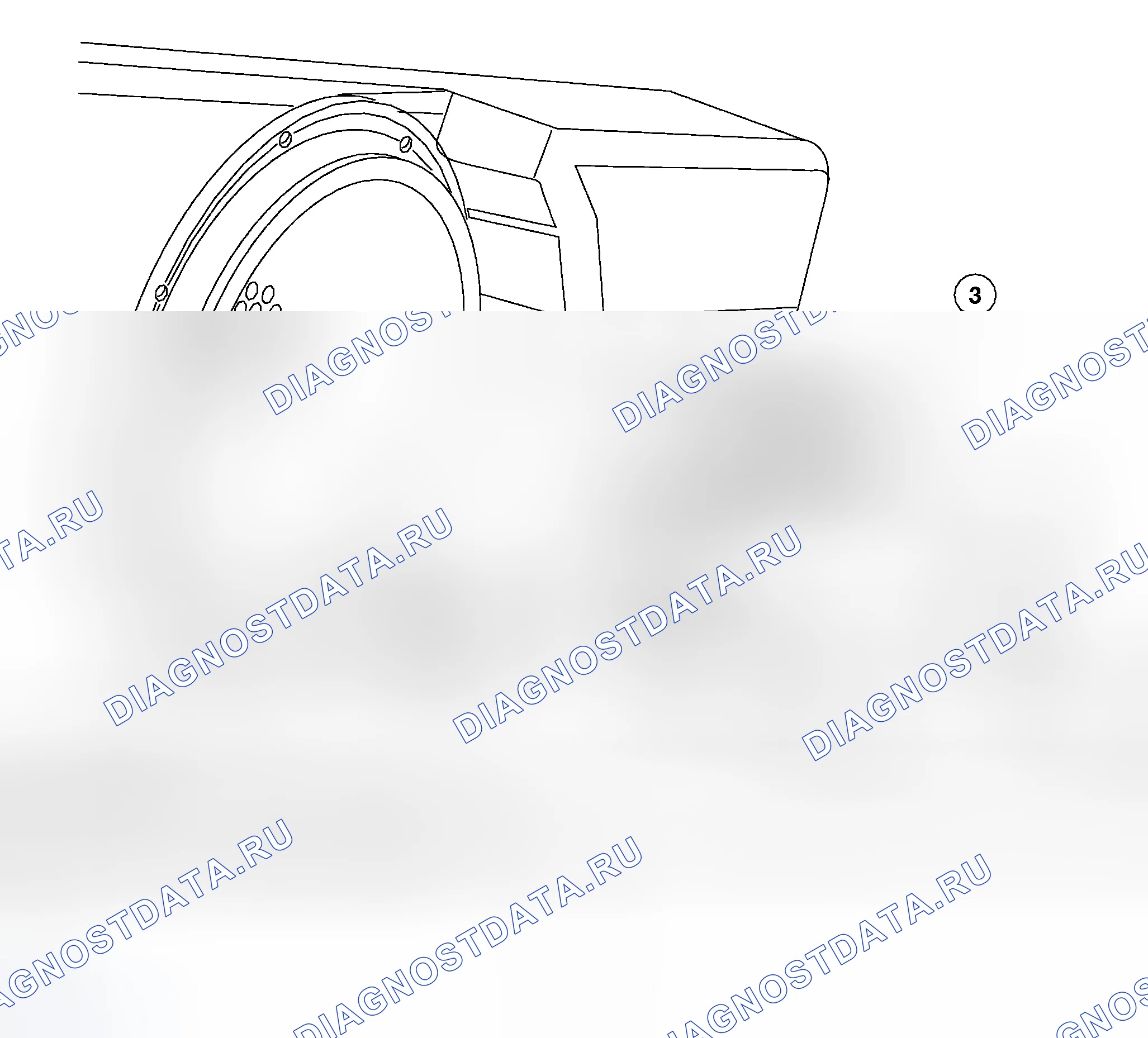 Рис. 13: Усилитель сабвуфера. Ford Pickup F350 Super Duty 
