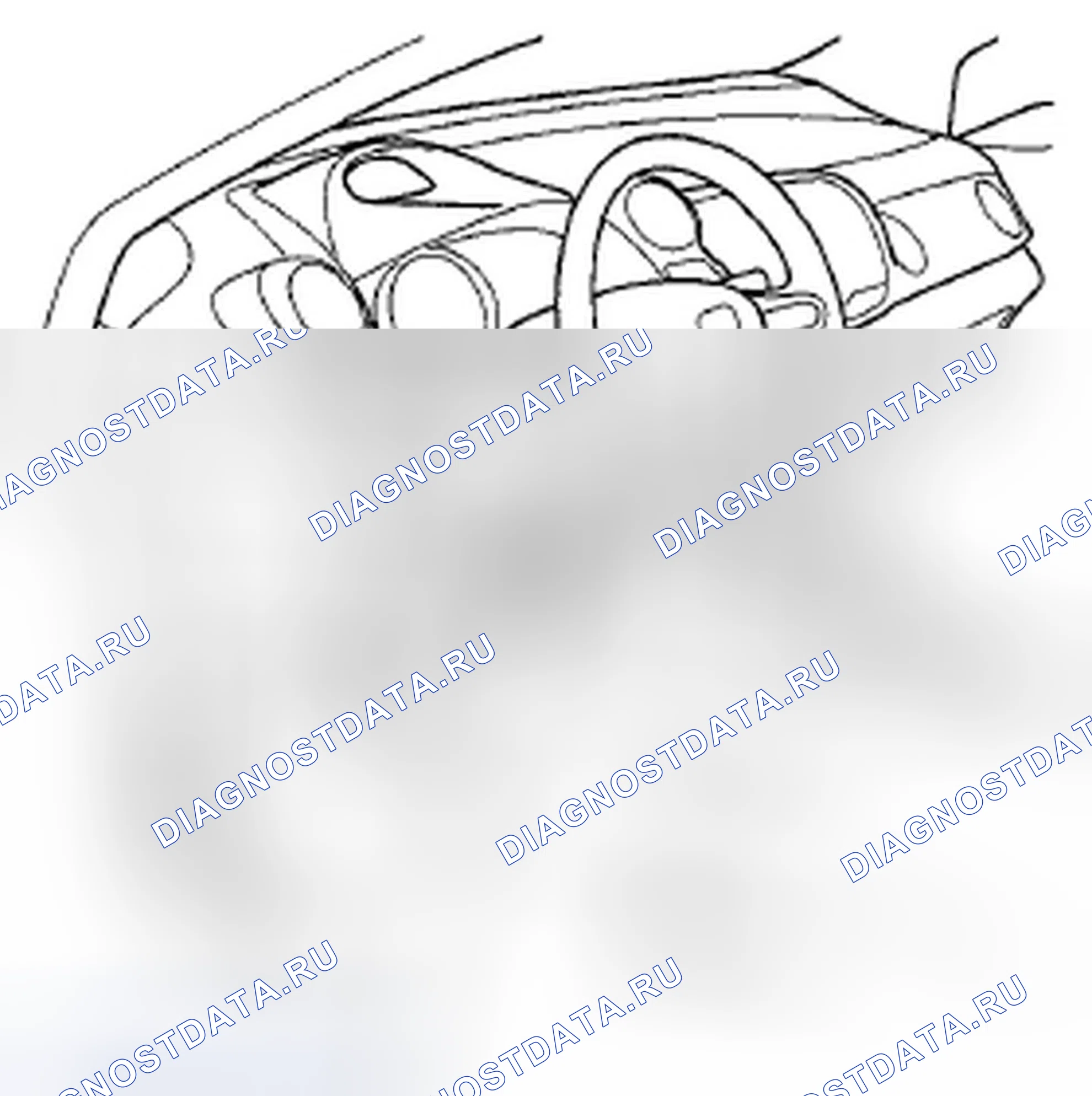 Рис. 16: Расположение датчика давления в шинах. Honda Insight ZE2