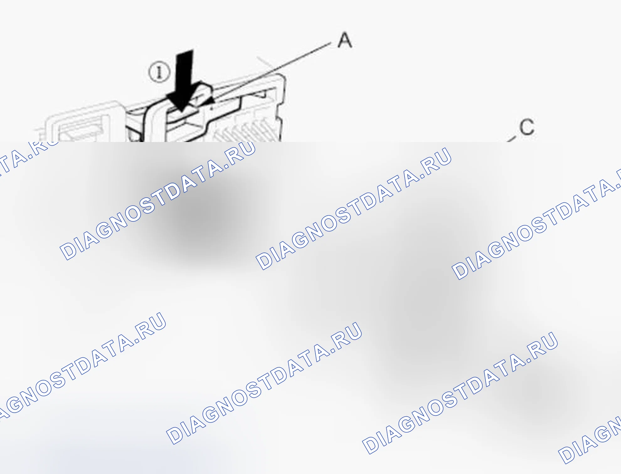 Рис. 254: Разъединение. Honda Ridgeline I рестайлинг