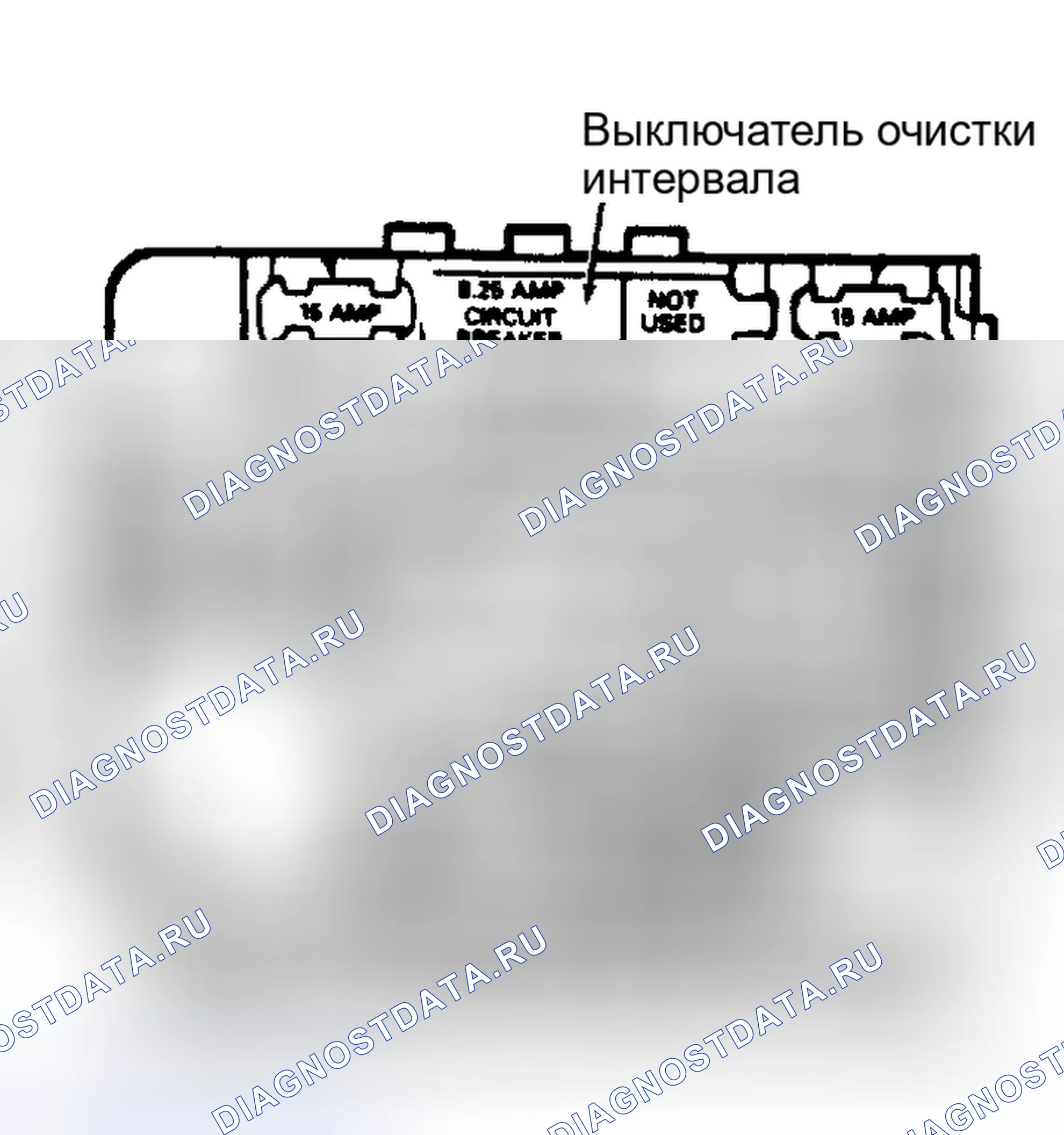 Рис. 2: Расположение компонентов (2 из 7). Ford Mustang III рестайлинг