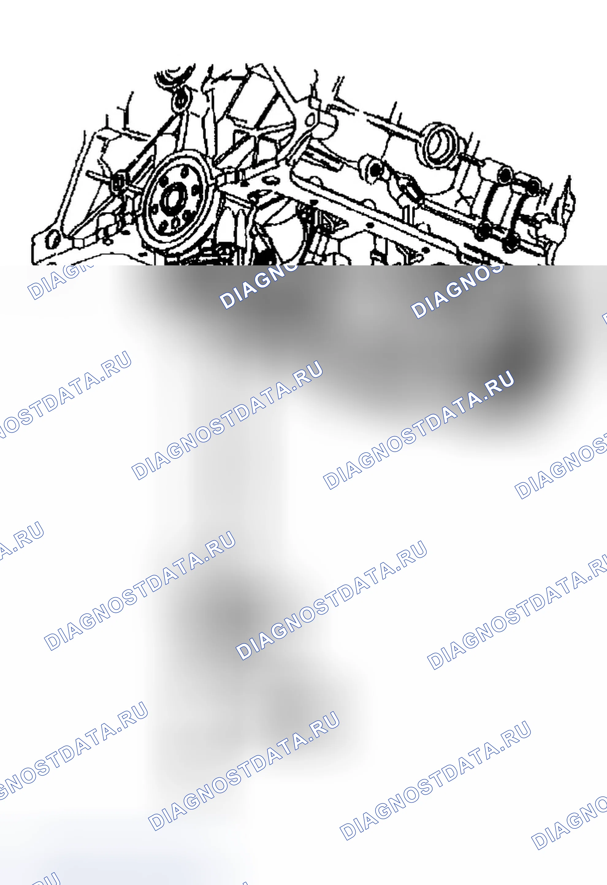 Рис. 198: Порядок демонтажа. Buick Century VI