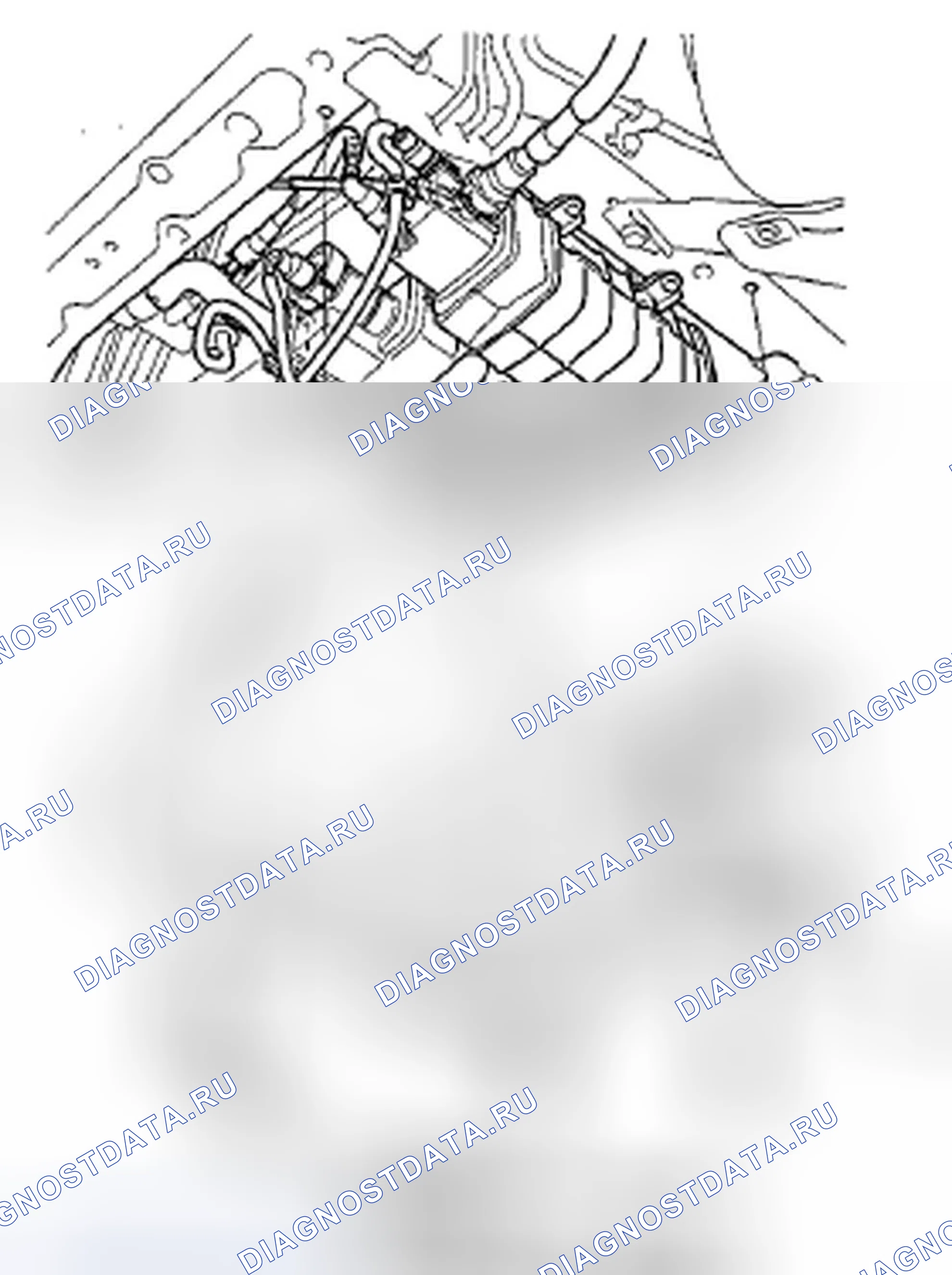 Рис. 53: Замена канистры EVAP. Honda Pilot II
