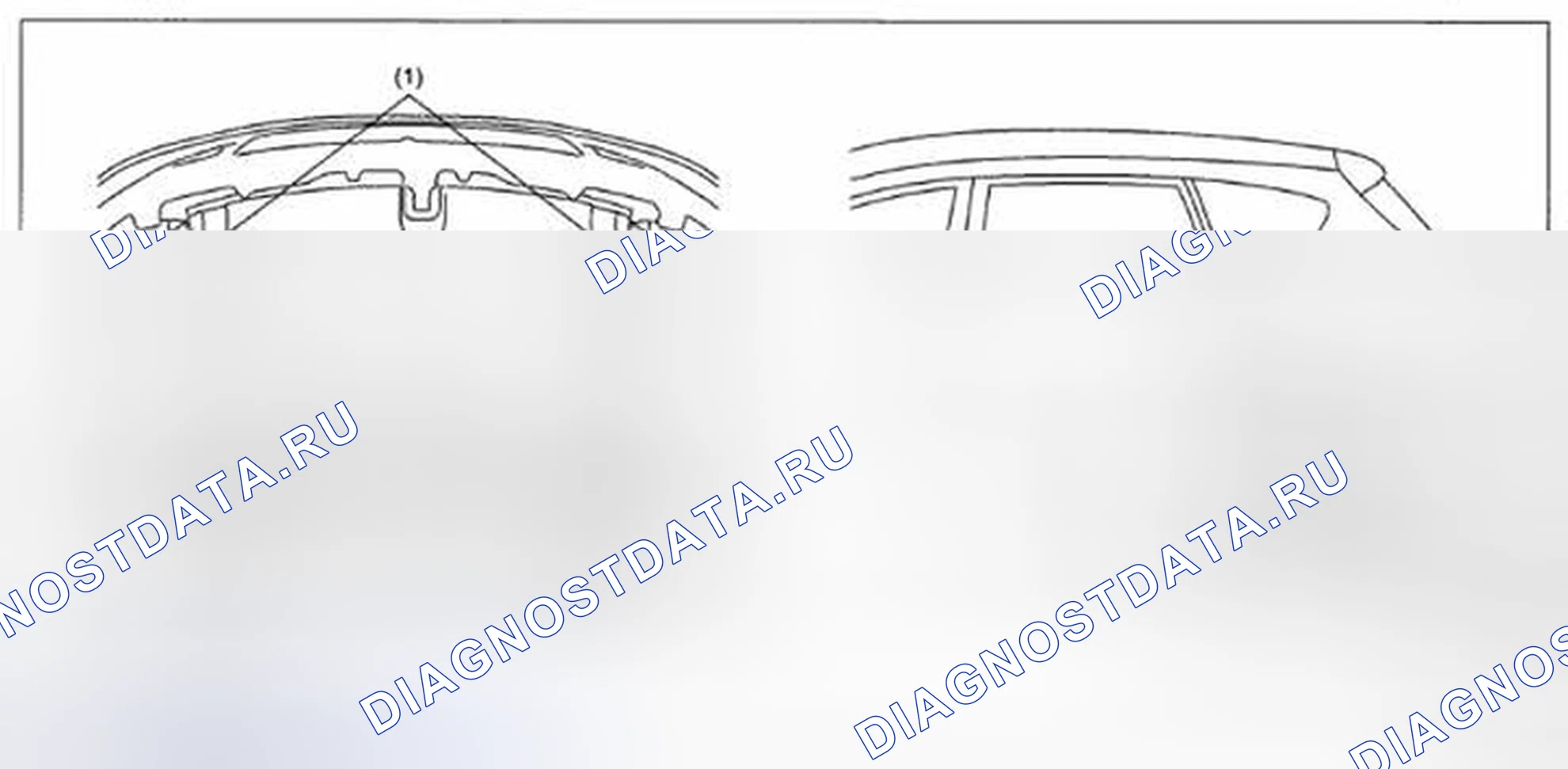 Рис. 38: ВРЕЗКИ. Subaru Tribeca WX рестайлинг