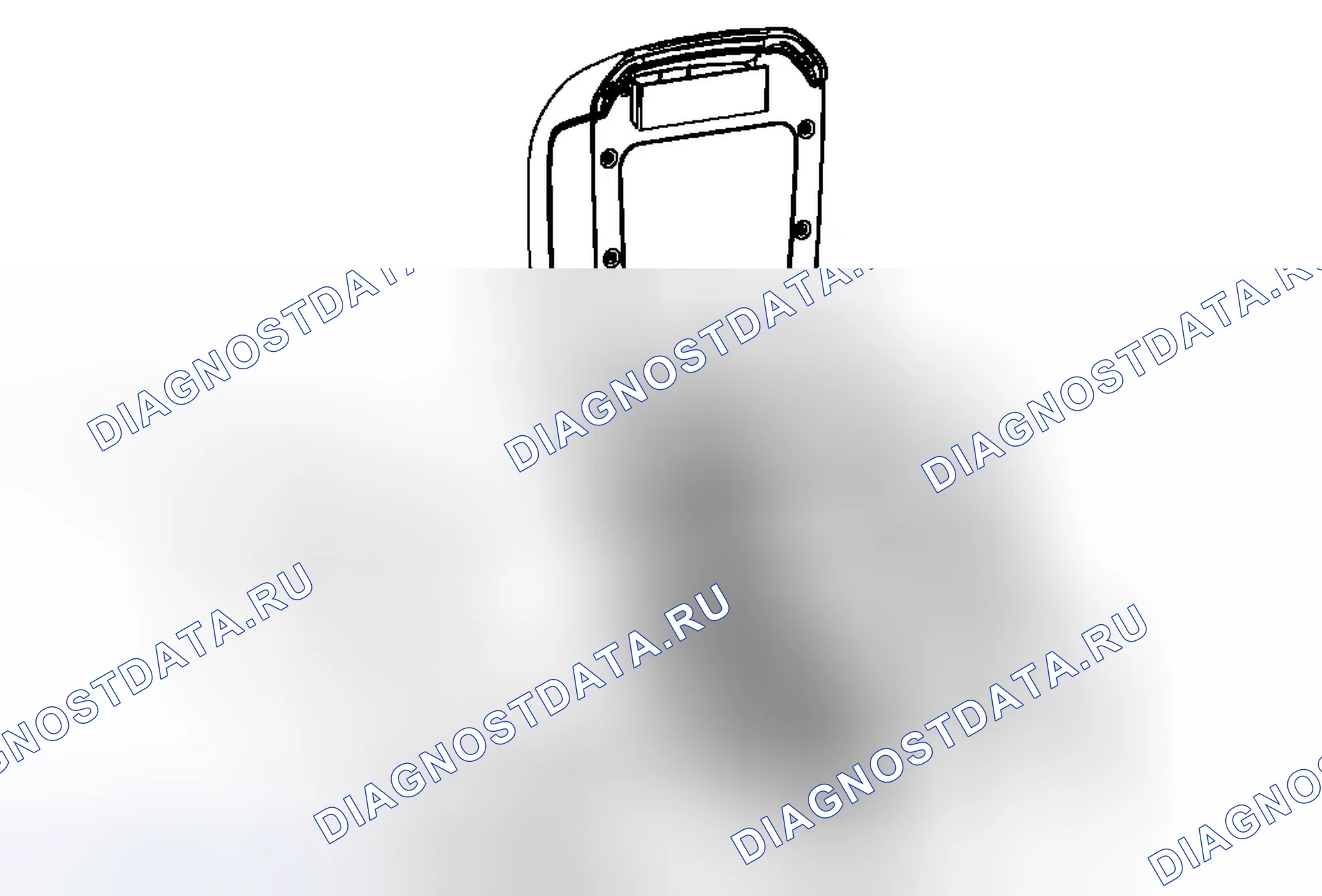 Рис. 207: Замена боковой обивка консоли заднего этажа - правая сторона. Chevrolet Traverse I