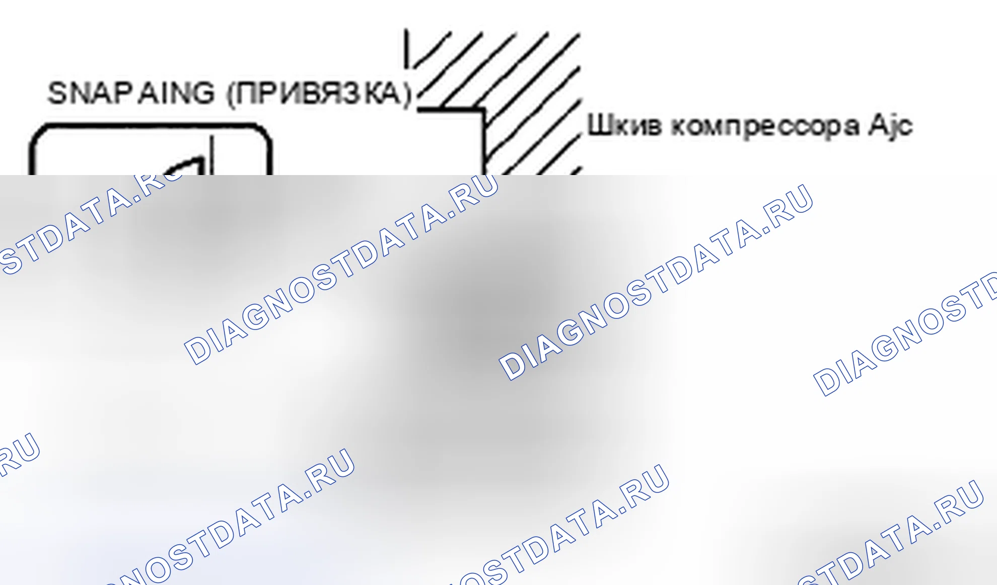 Рис. 84: Примечание по установке стопорного кольца. Mazda CX-7 I