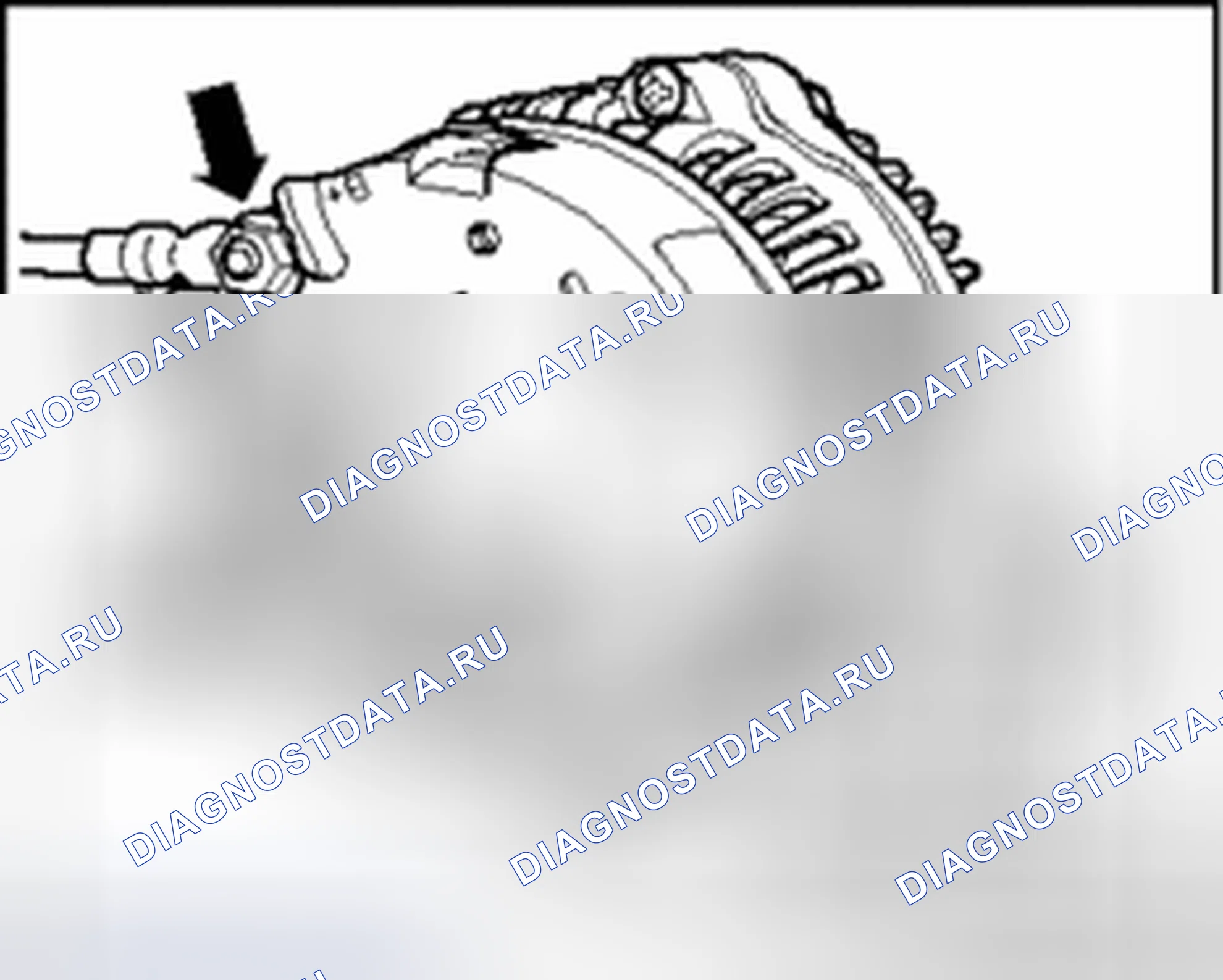 Рис. 56: Генераторы со штепсельным соединением D + (транспортные средства -- > 04.99). Volkswagen Passat B5