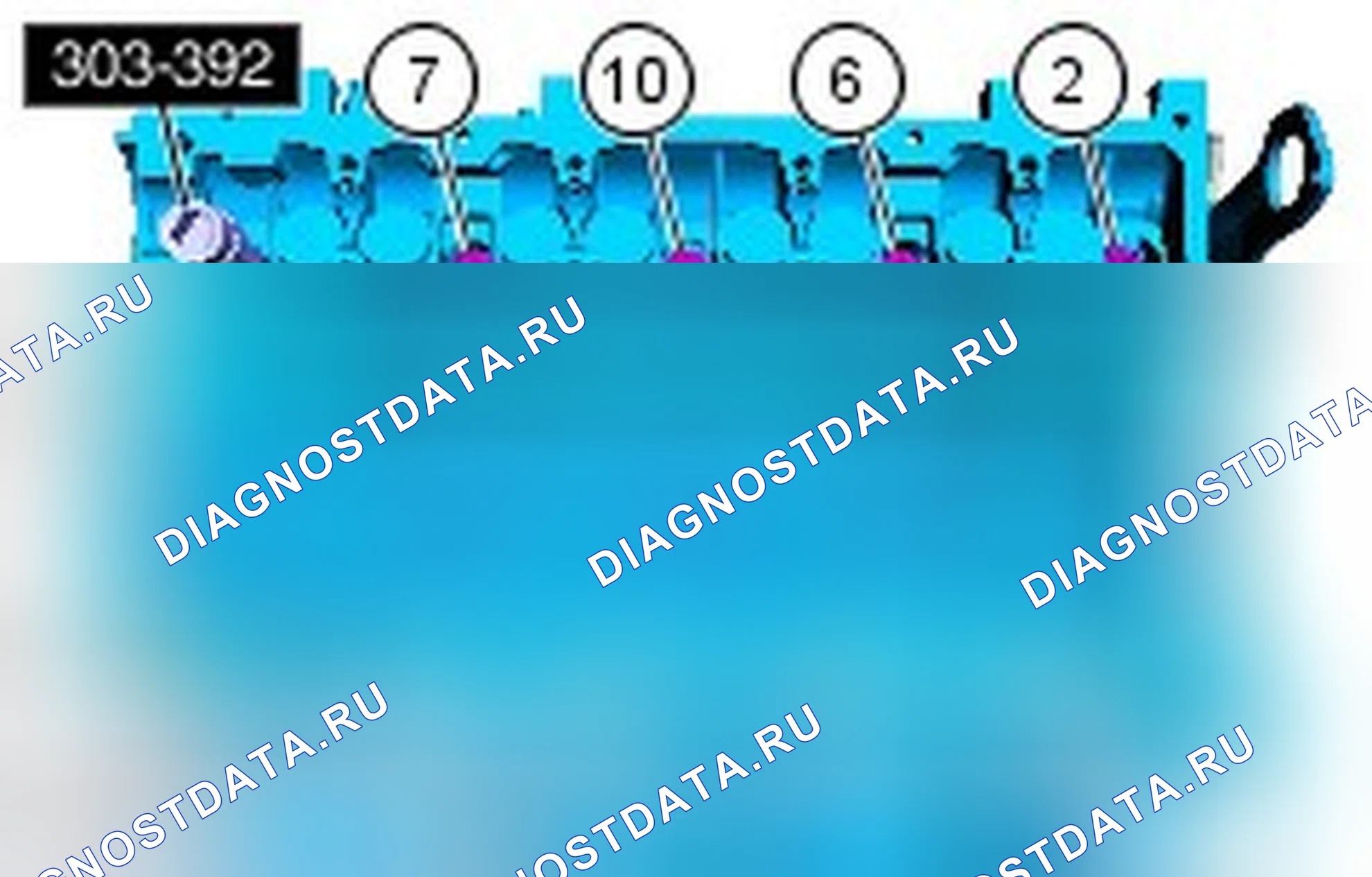 Разборка двигателя. Ford Mondeo IV
