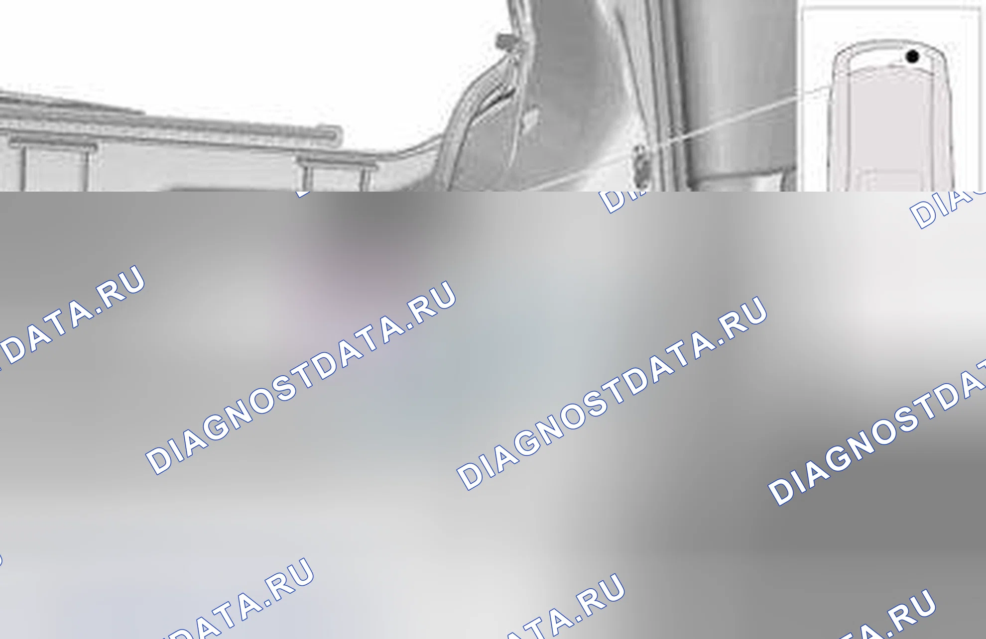 Рис. 99: ДЕМОНТАЖ. Volvo XC70 II