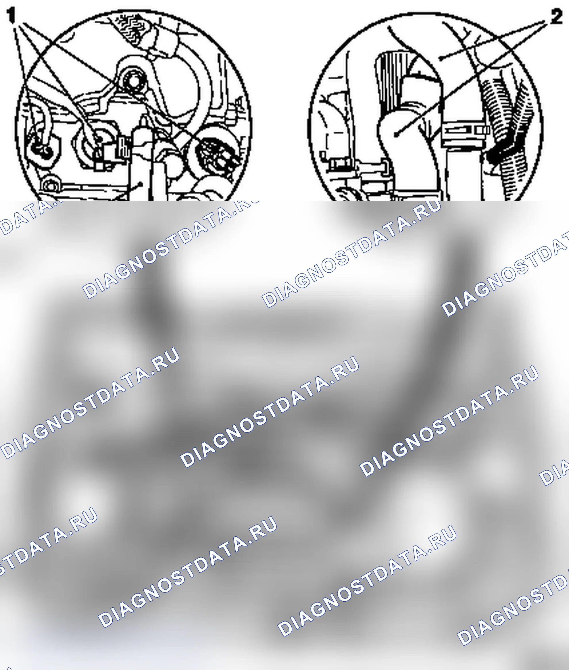 Снятие и установка двухсекционного впускного коллектора. Opel Astra G