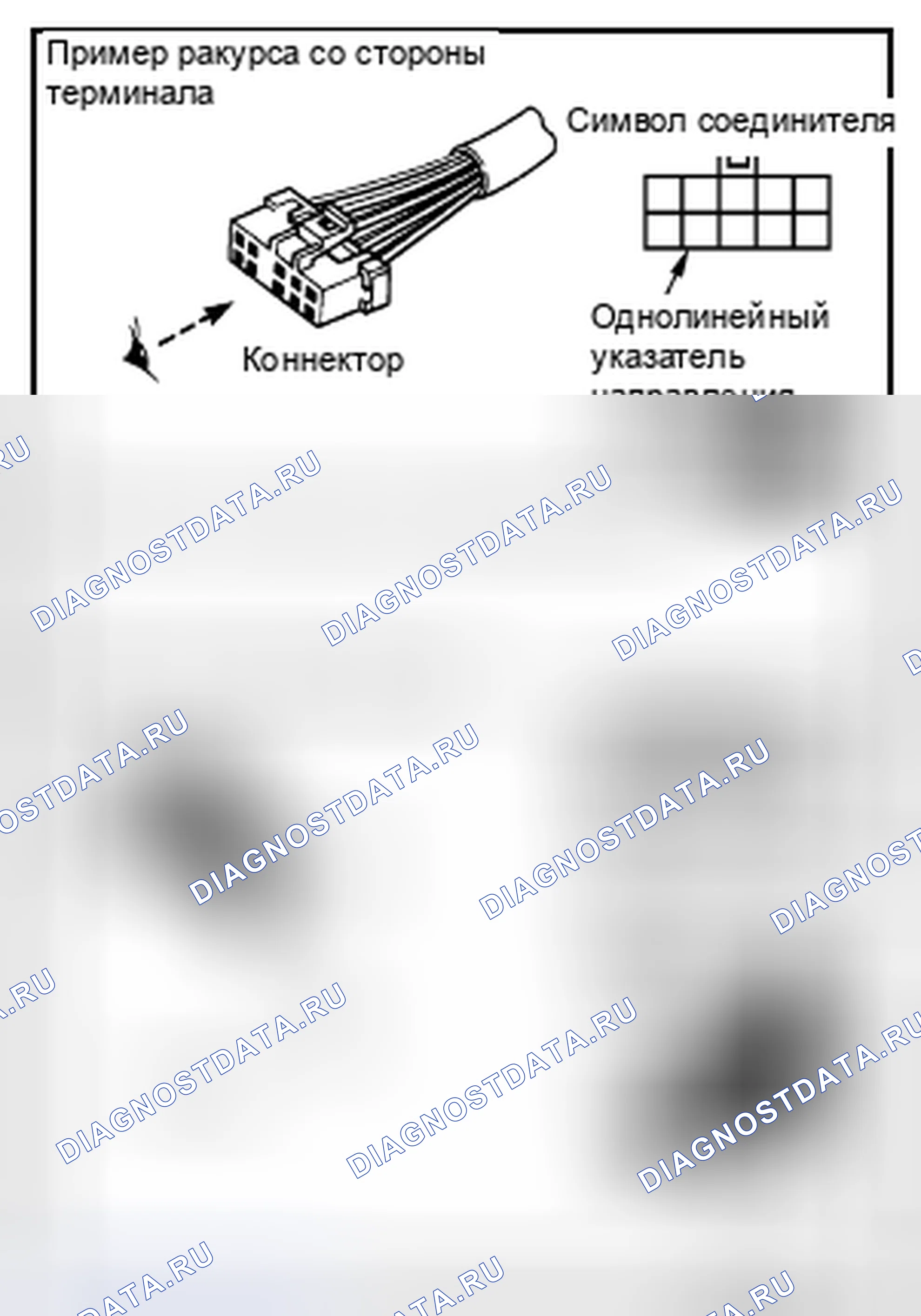 Рис. 90: Обозначения разъемов. Nissan Pathfinder IV рестайлинг