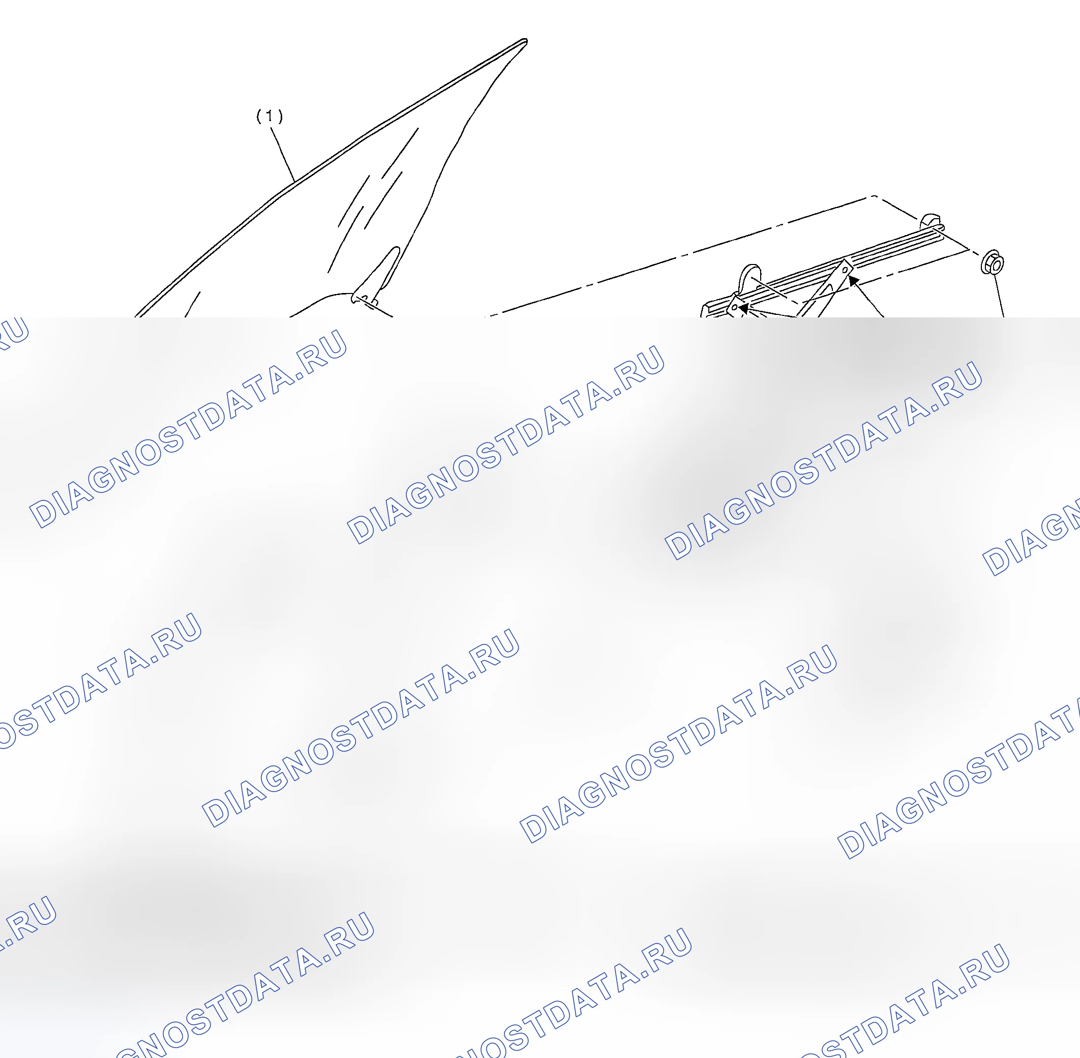 Рис. 4: СТЕКЛО ПЕРЕДНЕЙ ДВЕРИ. Hyundai Creta II