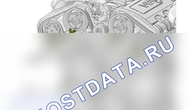 Снятие - установка: ремень ГРМ — b1ek217d. Peugeot 607 I рестайлинг