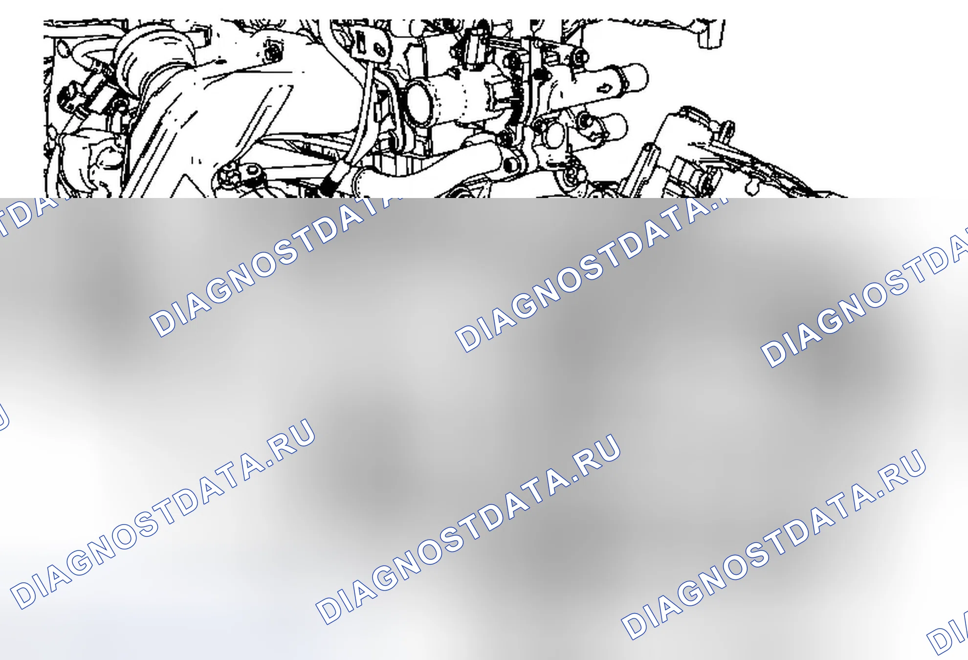 Рис. 4: Замена переключателя резервной лампы. Chevrolet Cruze I рестайлинг