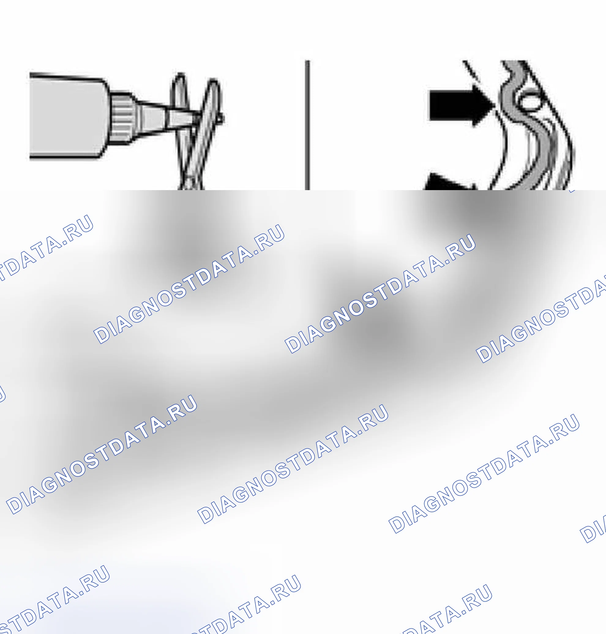 Рис. 128: Установка. Volkswagen Golf Mk4