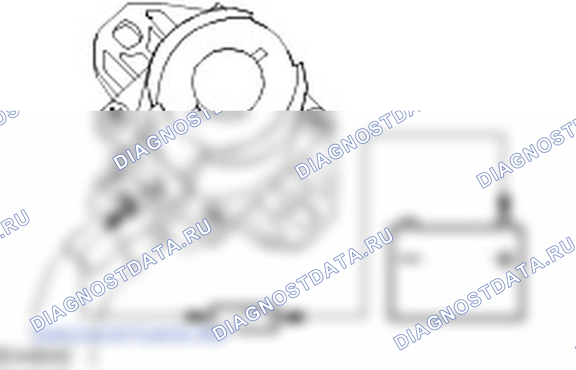 Диагностика охлаждения двигателя. Ford C-MAX I рестайлинг