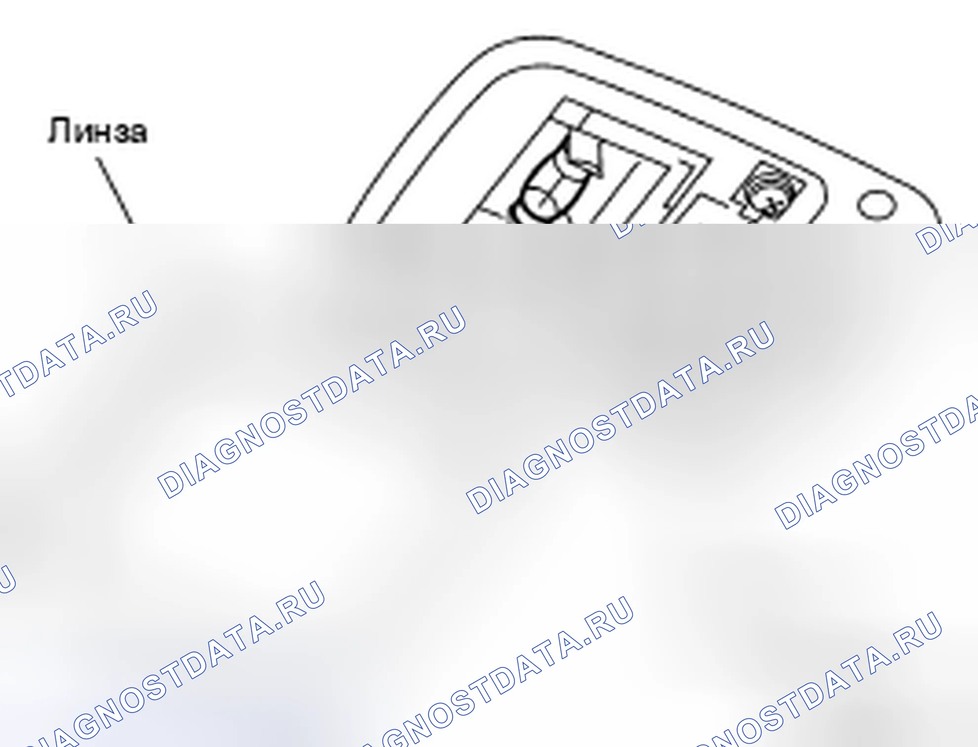 Рис. 54: ВНУТРЕННЯЯ КОМНАТНАЯ ЛАМПА. Nissan X-Trail I