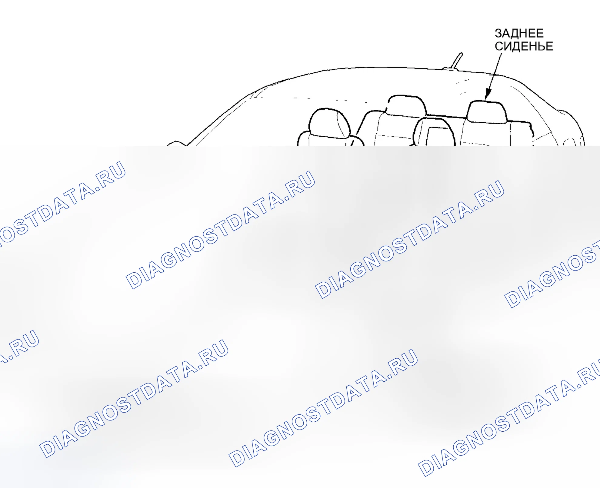 Рис. 102: Указатель расположения компонентов. Honda Accord VII рестайлинг