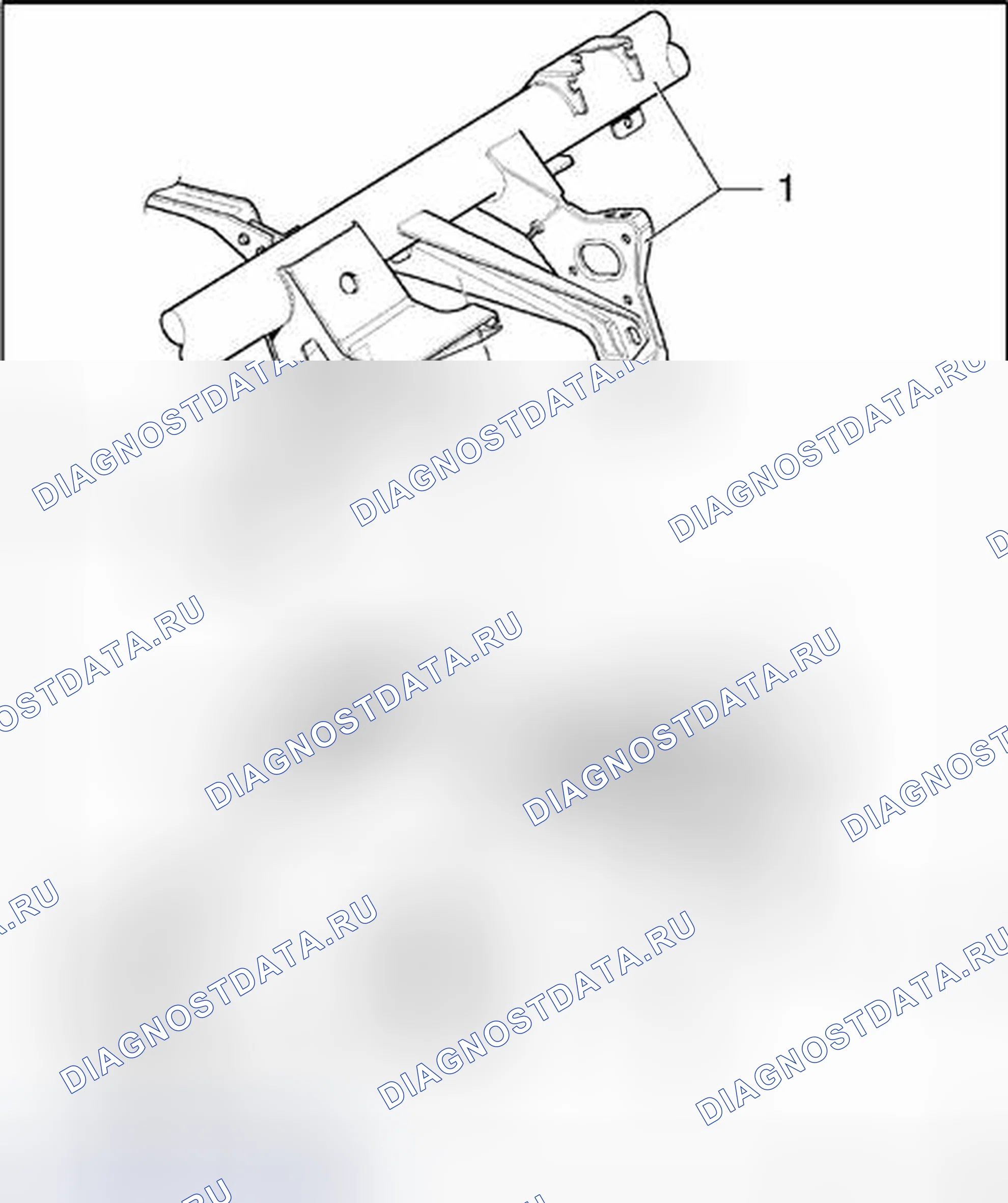 Рис. 306: Установка рулевой колонки. Volkswagen Golf Mk4