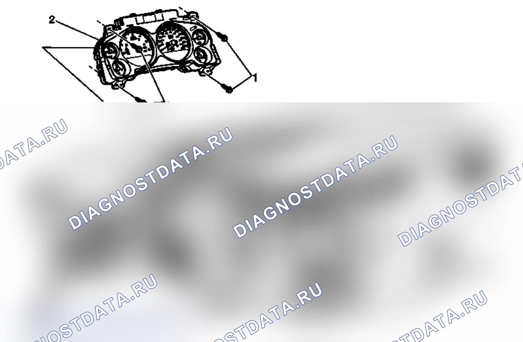 Рис. 30: Замена приборной панели (с RPO SLT). Chevrolet Silverado 2500 HD 