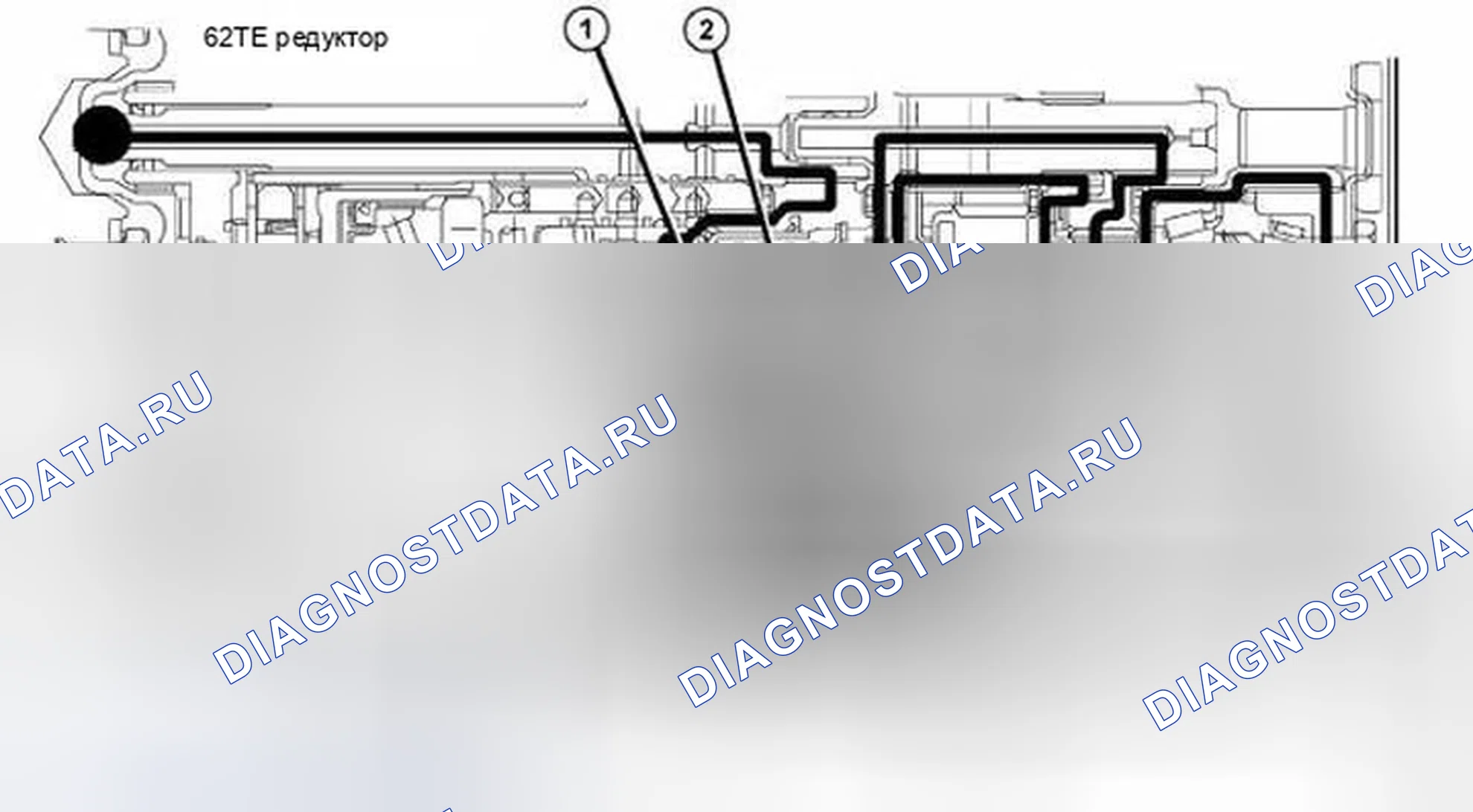 Рис. 502: ПЯТАЯ ПЕРЕДАЧА. Chrysler 200 I