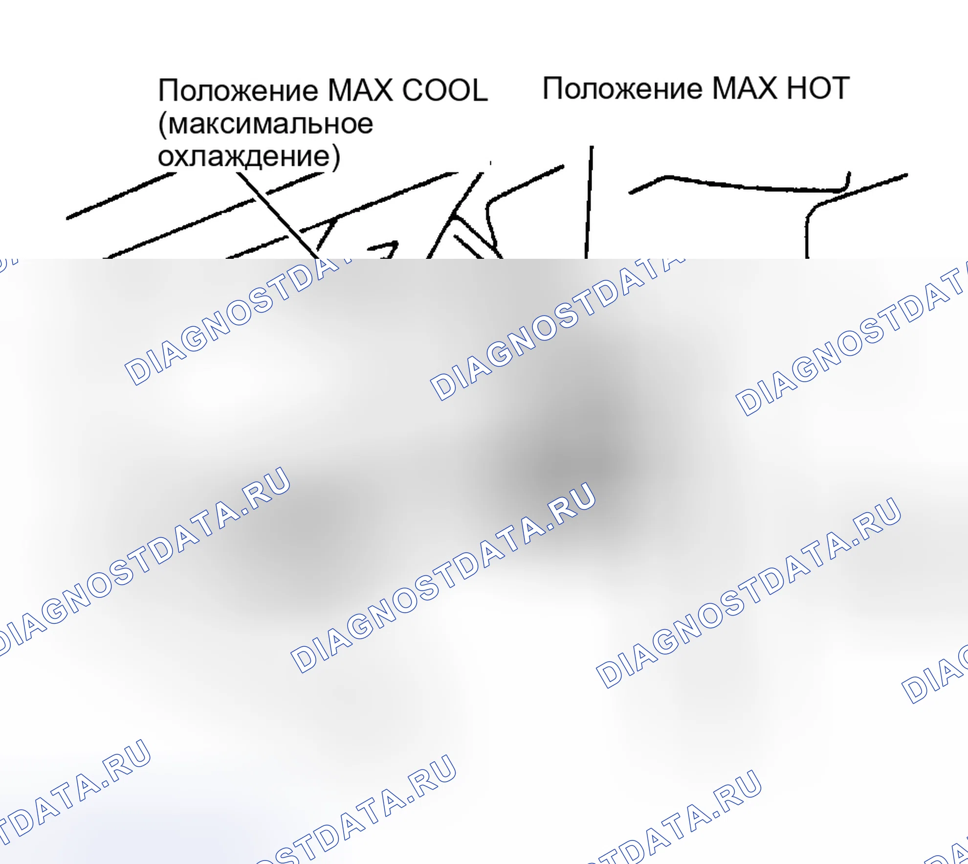 Рис. 2: КАБЕЛЬ УПРАВЛЕНИЯ ТЕМПЕРАТУРОЙ. Mitsubishi Eclipse II