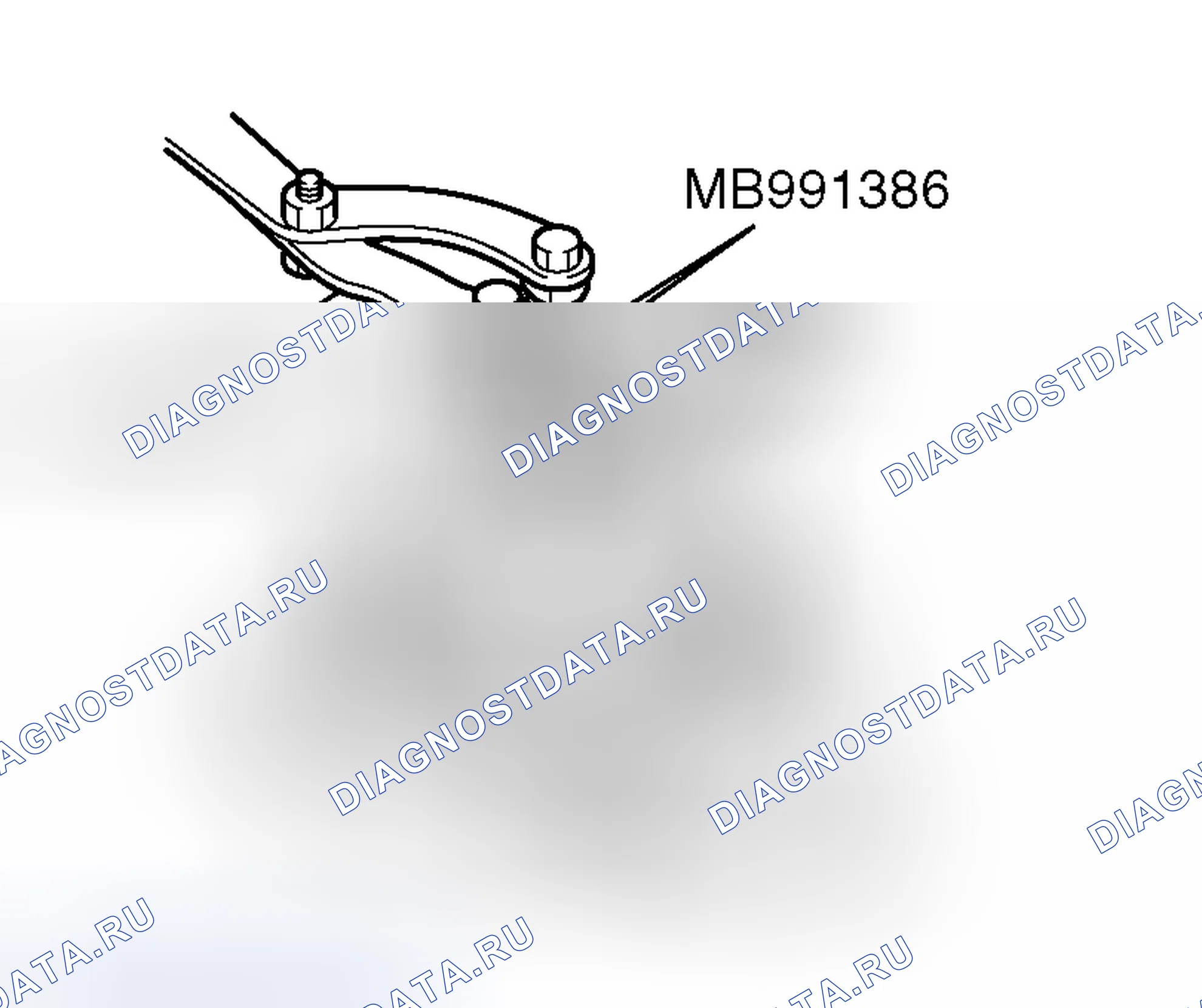 Рис. 2: < < A > > СНЯТИЕ САМОКОНТРЯЩЕЙСЯ ГАЙКИ. Mitsubishi Galant IX рестайлинг