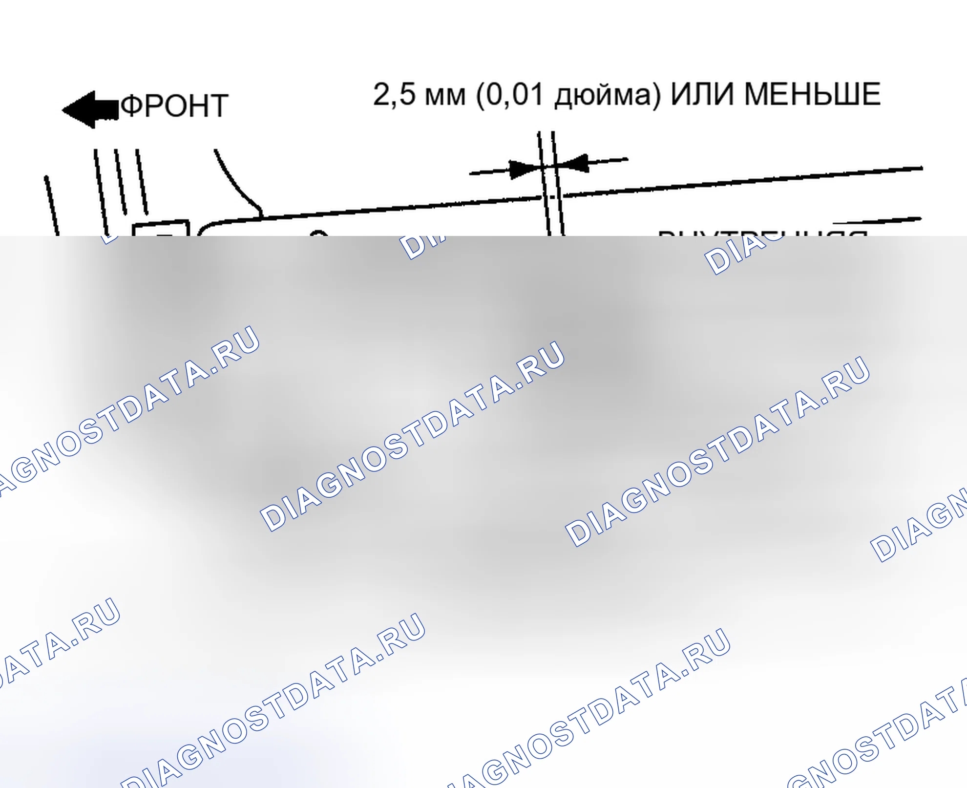 Рис. 11: ТОЧКИ ОБСЛУЖИВАНИЯ ПРИ УСТАНОВКЕ. Mitsubishi Eclipse III