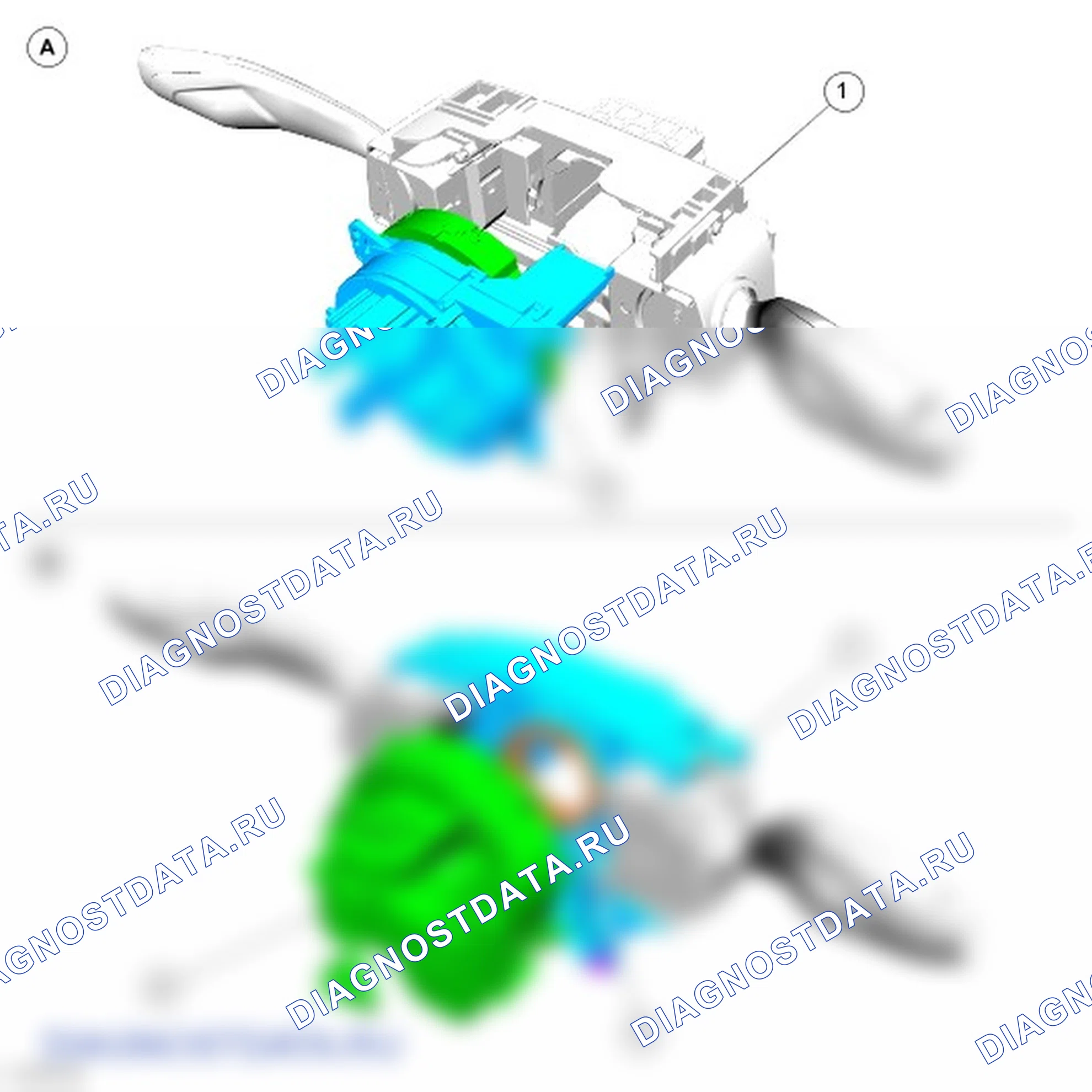 Переключатели рулевой колонки: описание и работа. Ford Grand C-MAX II