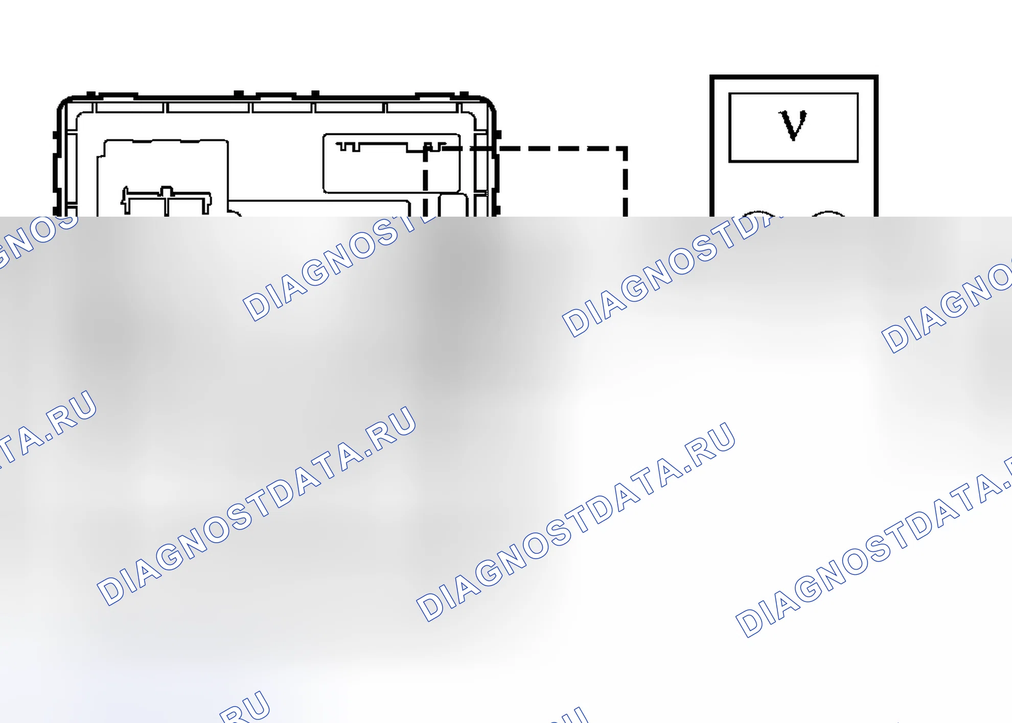 Рис. 39: ТОЧЕЧНОЕ ИСПЫТАНИЕ F: СИСТЕМА РАЗМОРАЖИВАНИЯ НЕ РАБОТАЕТ. Hyundai Matrix I
