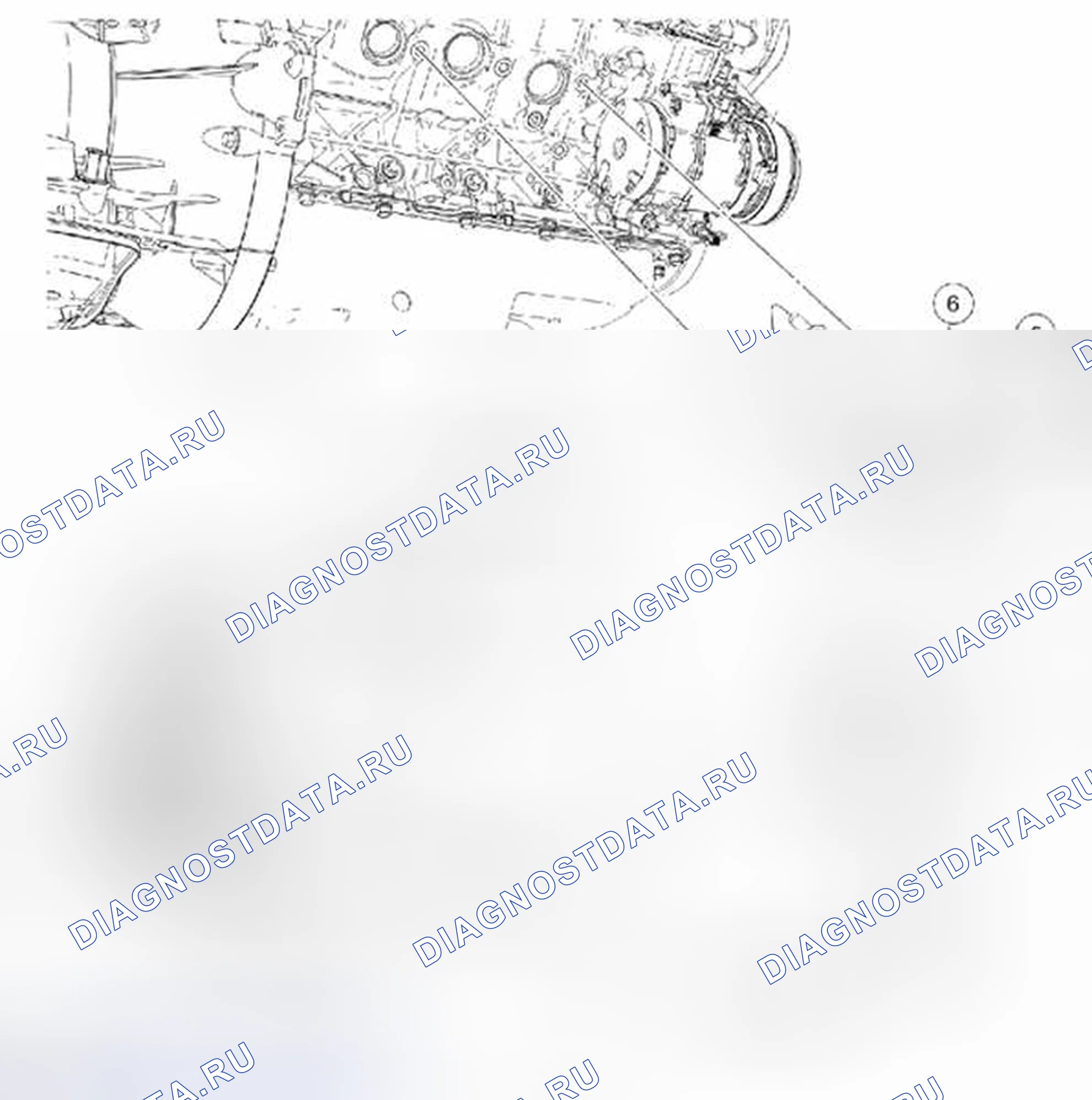 Рис. 2109: Опорный изолятор правого двигателя. Ford F-150 XII