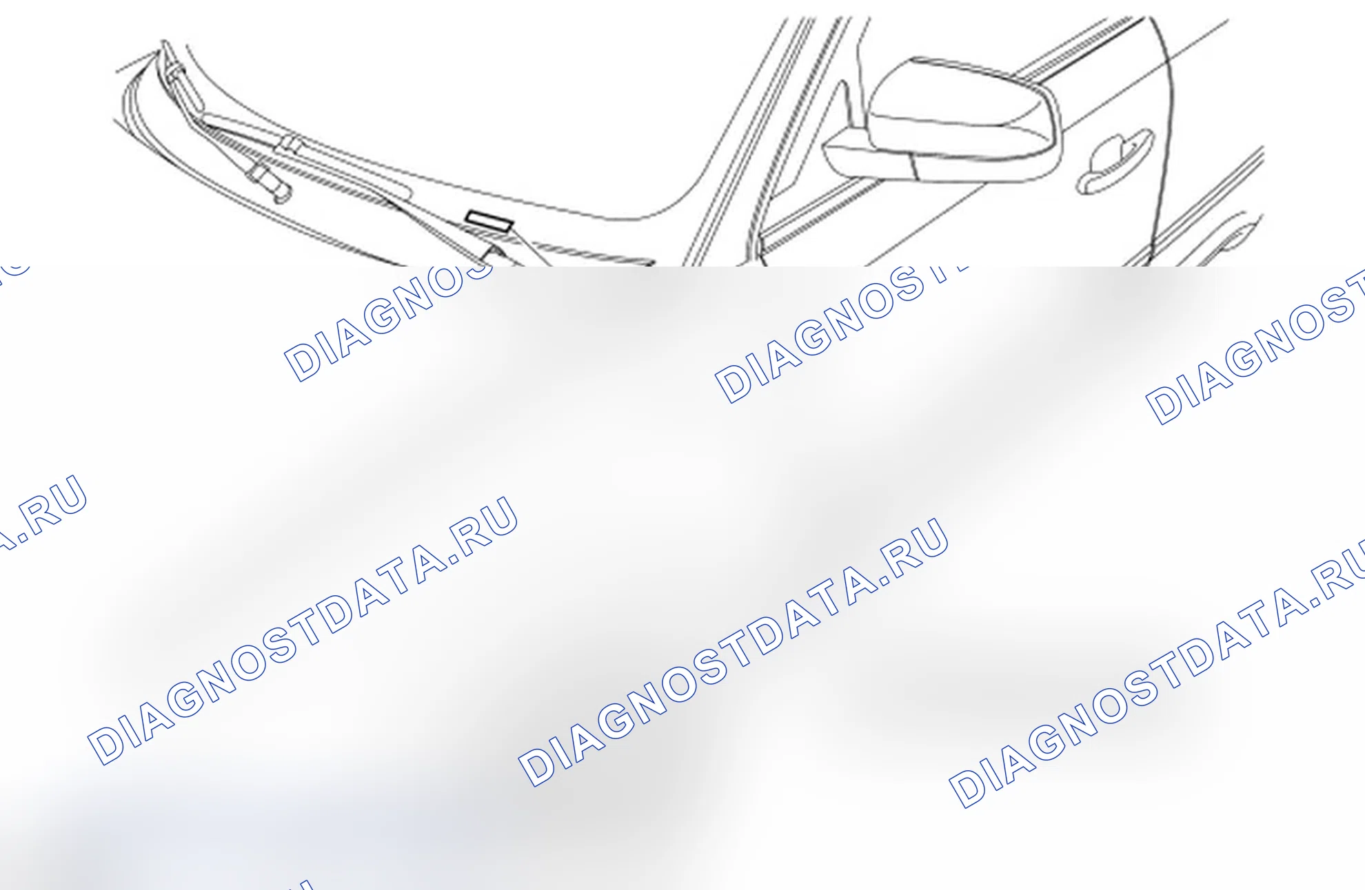 Рис. 1: Идентификационный номер транспортного средства (VIN) - Ford Taurus, Mercury Sable. Ford Taurus V