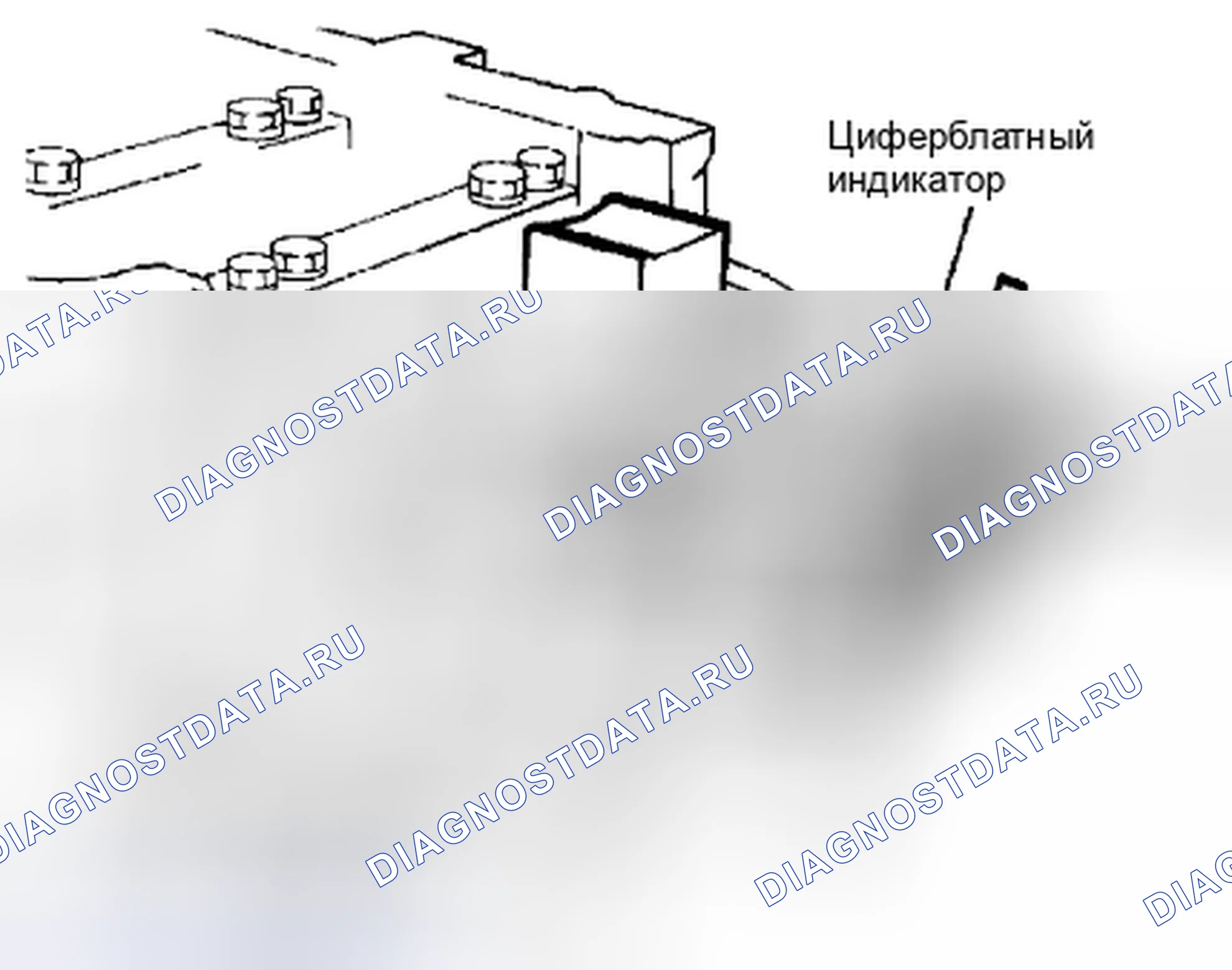 Рис. 132: Люфт конца коленчатого вала. Suzuki Equator I